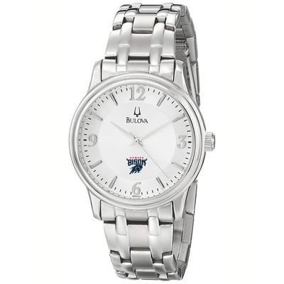 Howard Bison Bulova Stainless Steel Quartz Watch - Silver