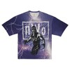 Hulk Hogan WWE x John Geiger  nWo Lightning T-Shirt – Purple