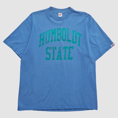 Humboldt State Jacks Soffe 2000s T-shirt - Blue - XL by Fanatics Real Vintage
