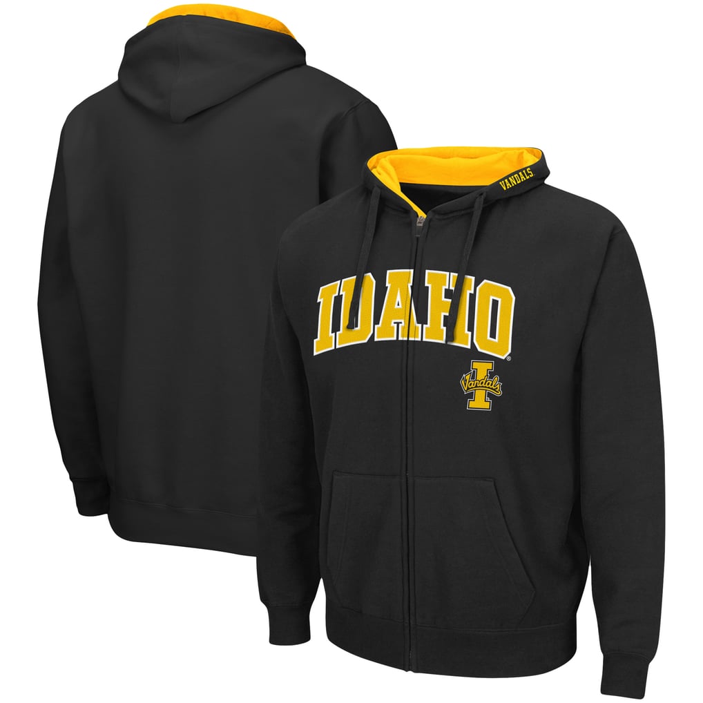 Idaho Vandals Colosseum Arch & Logo 3.0 Full-Zip Hoodie - Black