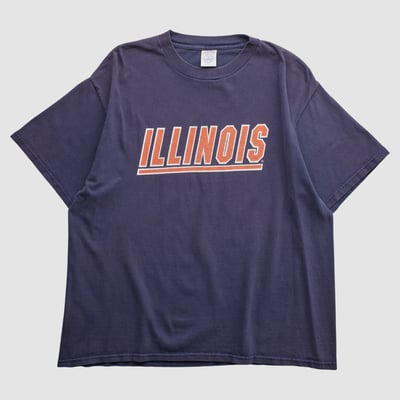 Illinois Fighting Illini Delta 2000s T-shirt - Navy - M by Fanatics Real Vintage