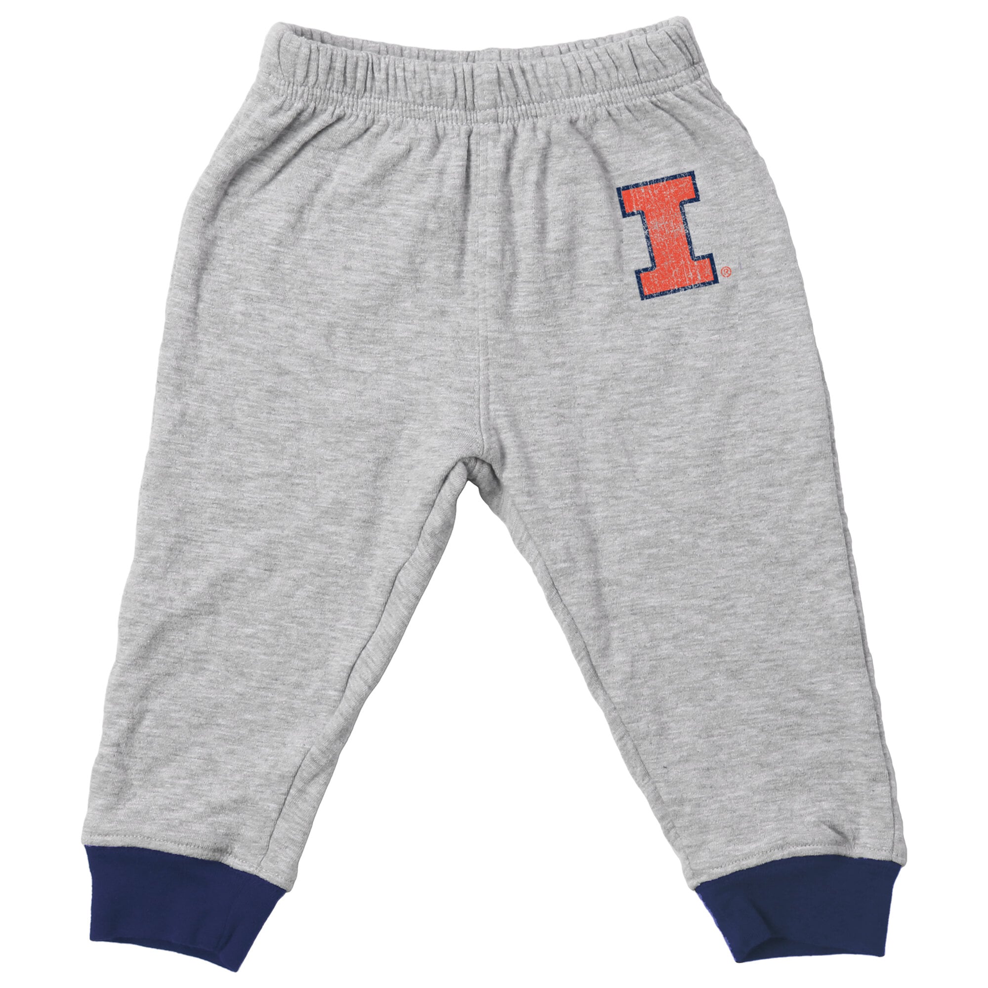 Ensemble de sauteurs Infant Wes & Willy Gray Illinois Fighting Illini Jie