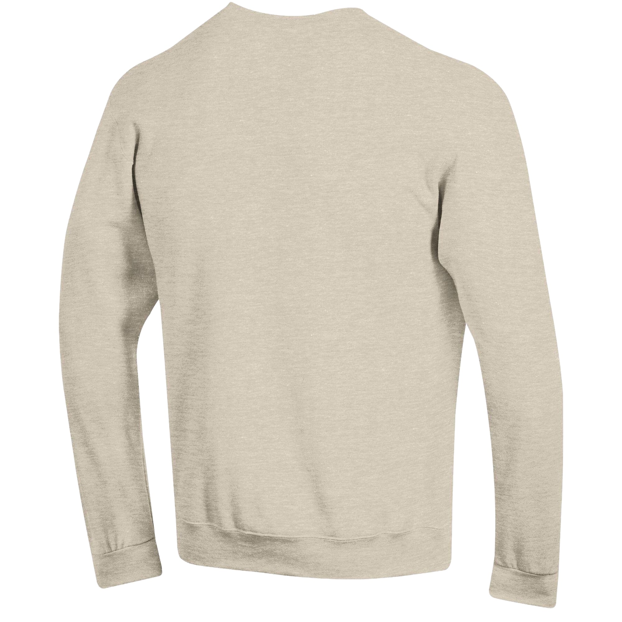 Men's Champion Oatmeal Illinois Fighting Illini Operation Hat Trick Flag Fleece Crewneck Sweatshirt