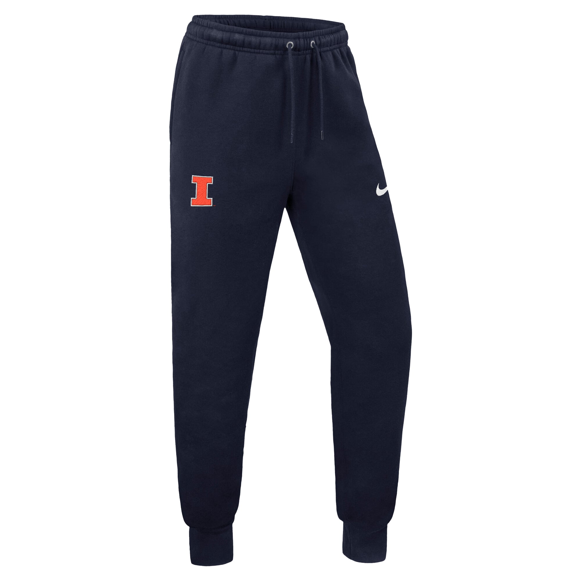 Men's Nike Navy Illinois Fighting Illini Club Fleece Joggers