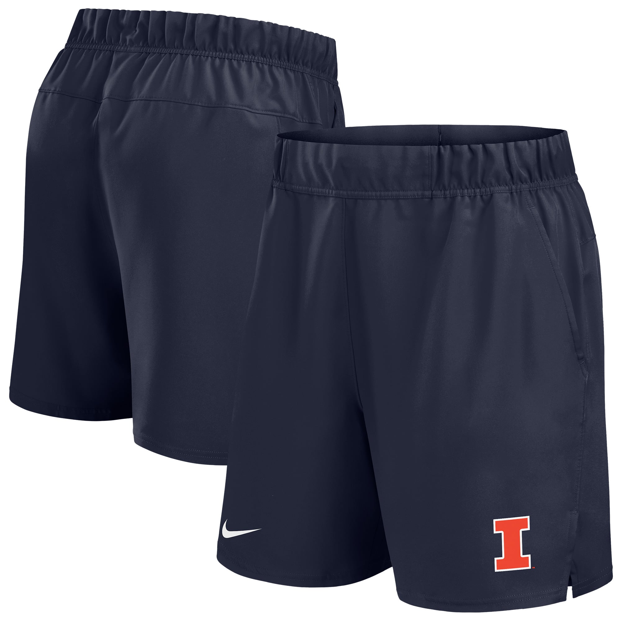 Short Nike Performance Victory bleu marine pour homme des Fighting Illini de l'Illinois