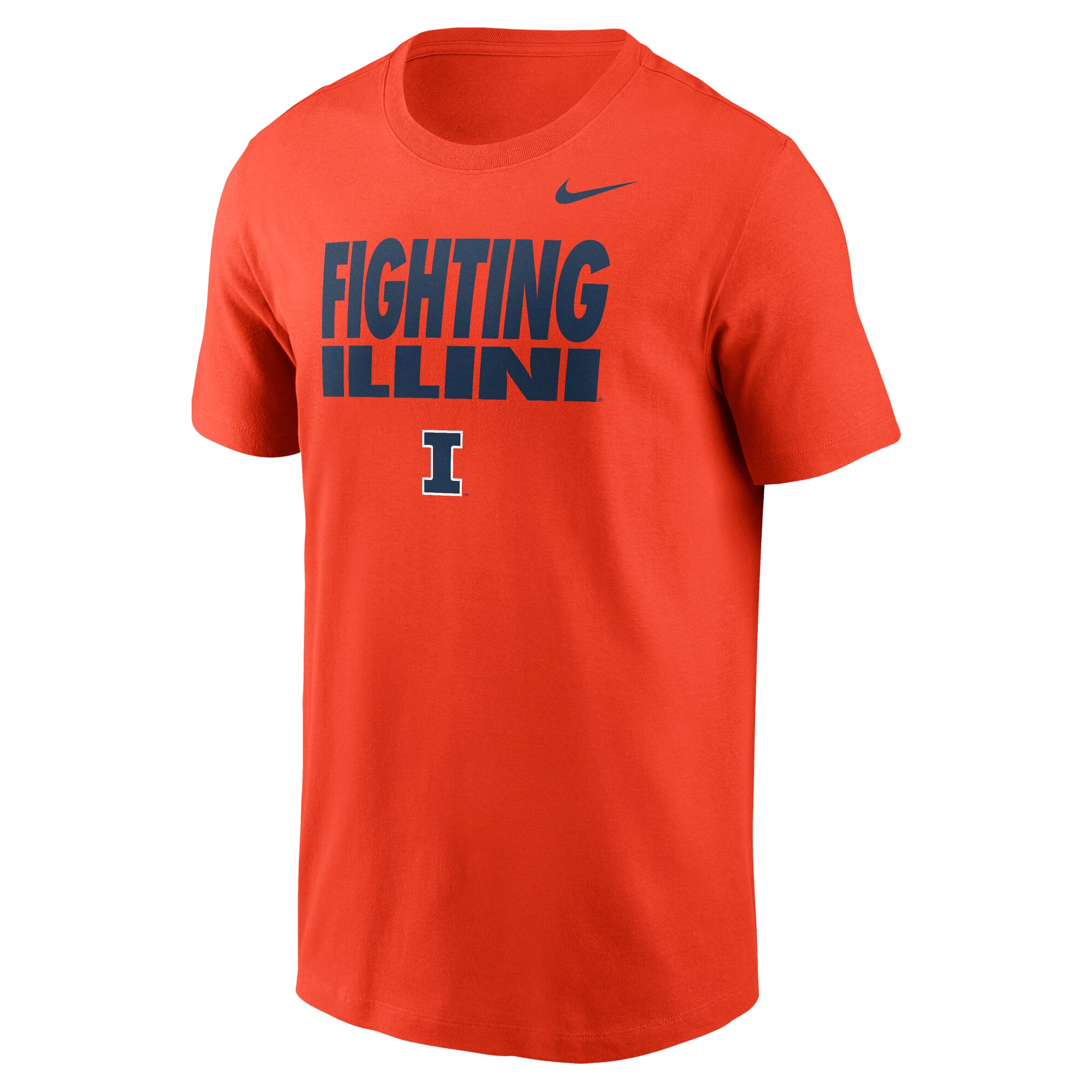 T-shirt d'entraînement Nike orange Illinois Fighting Illini Dri-FIT pour homme