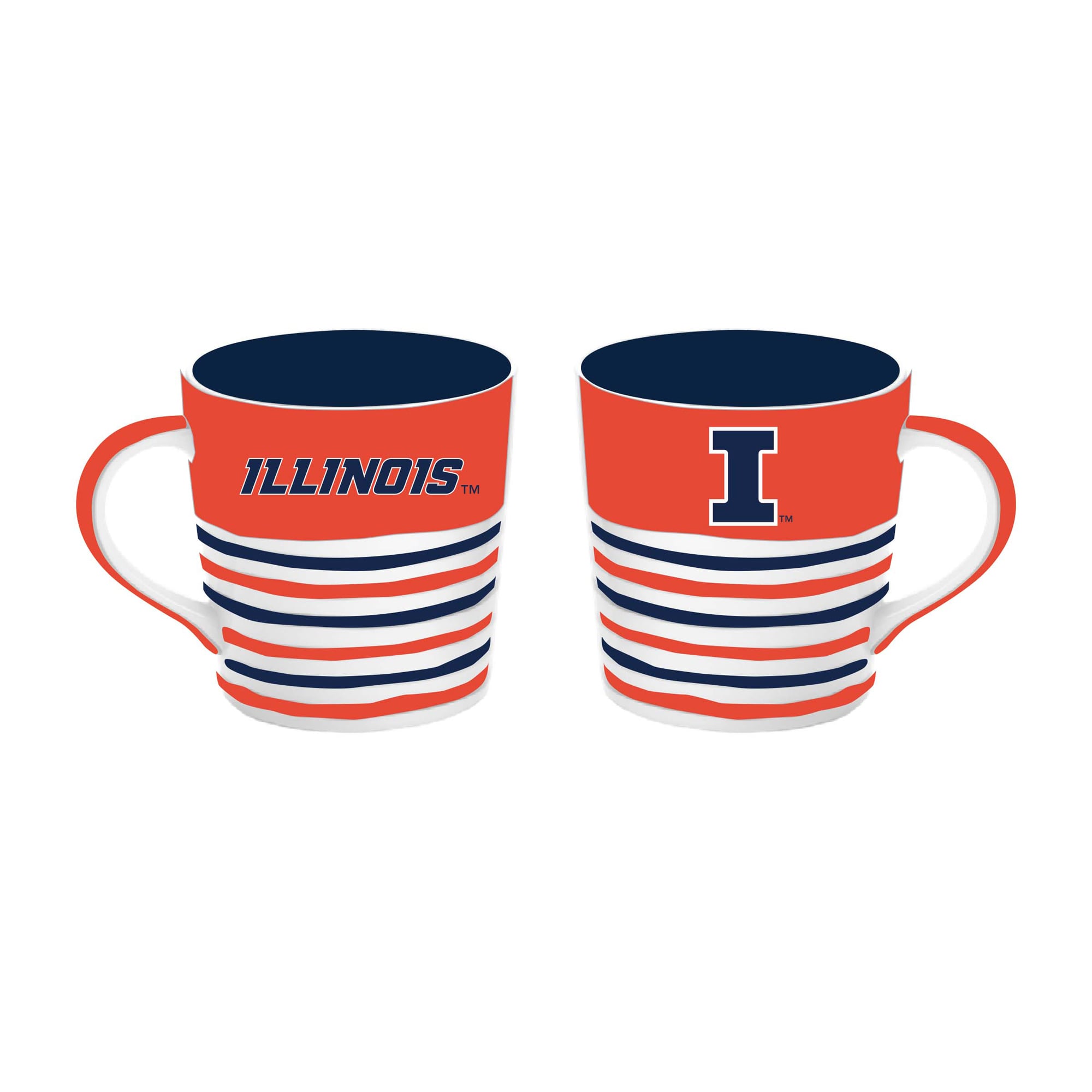 The Memory Company Illinois Fighting Illini 15oz. Ceramic Americano Mug
