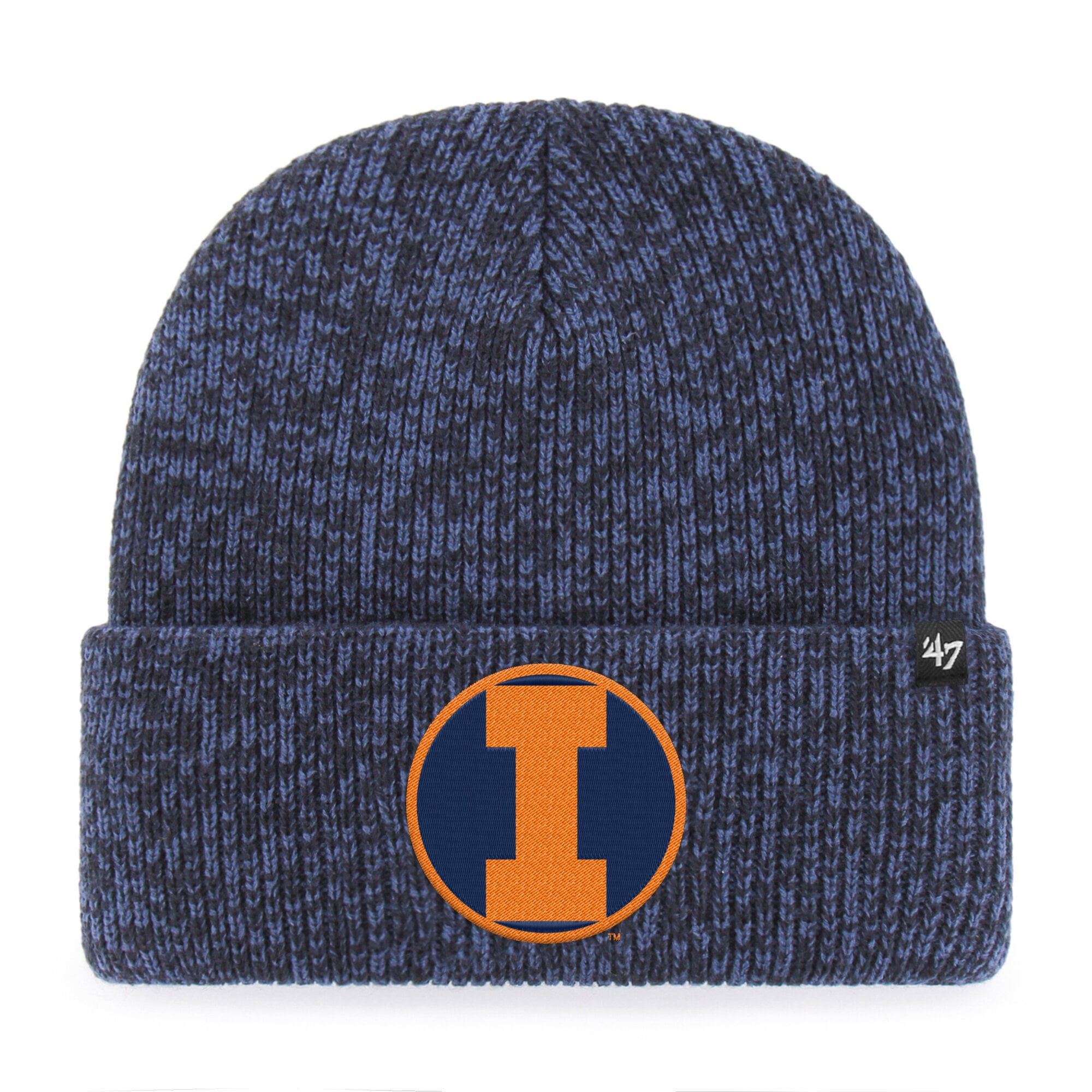 Bonnet unisexe '47 Navy Illinois Fighting Illini Brain Freeze à revers