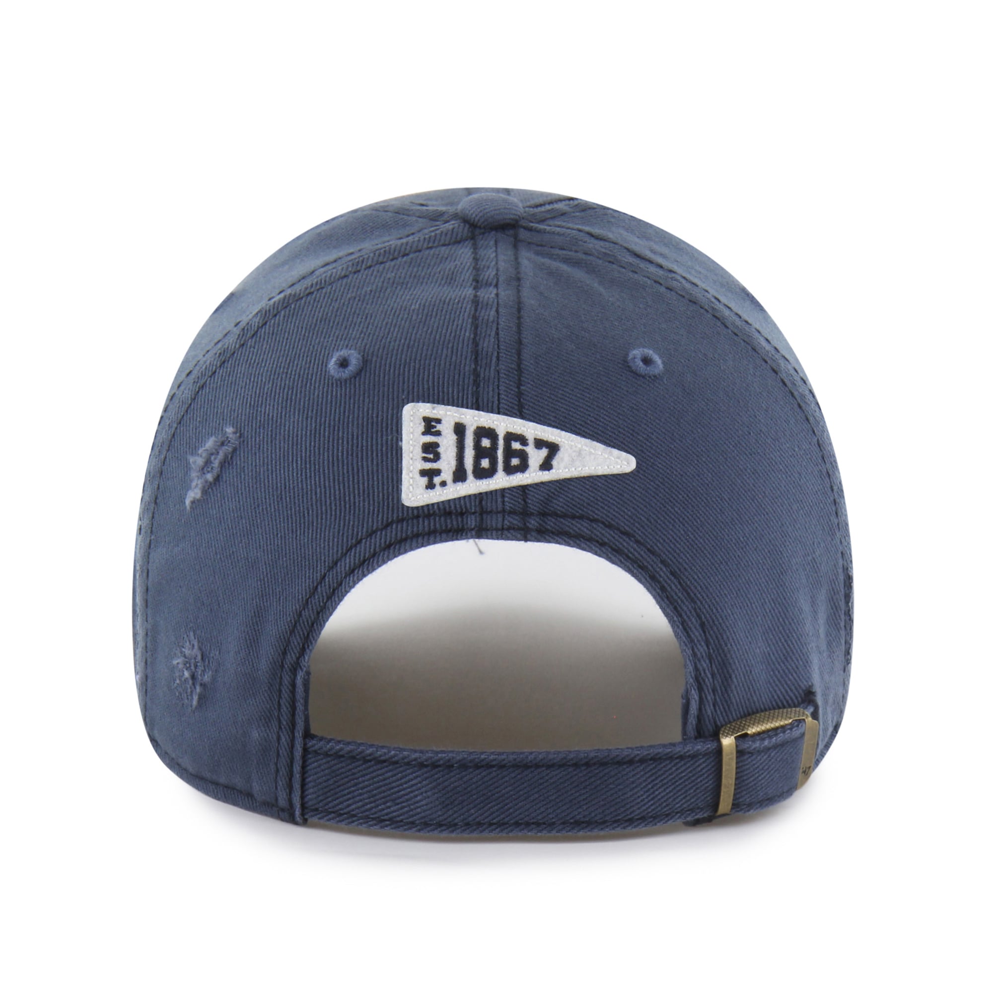 Unisex '47 Navy Illinois Fighting Illini Well-Worn Seymore Clean Up Adjustable Hat