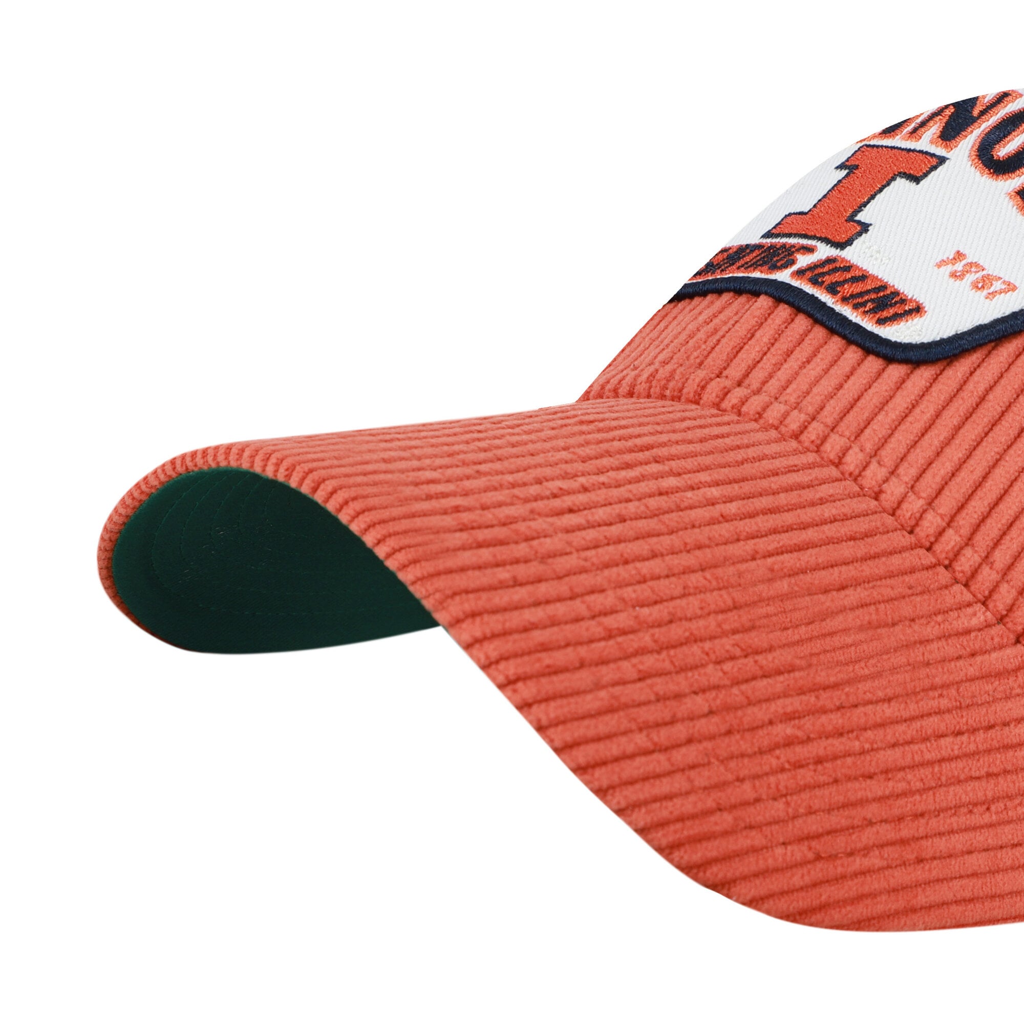 Casquette unisexe ajustable '47 Orange Illinois Fighting Illini Accordia en velours côtelé MVP