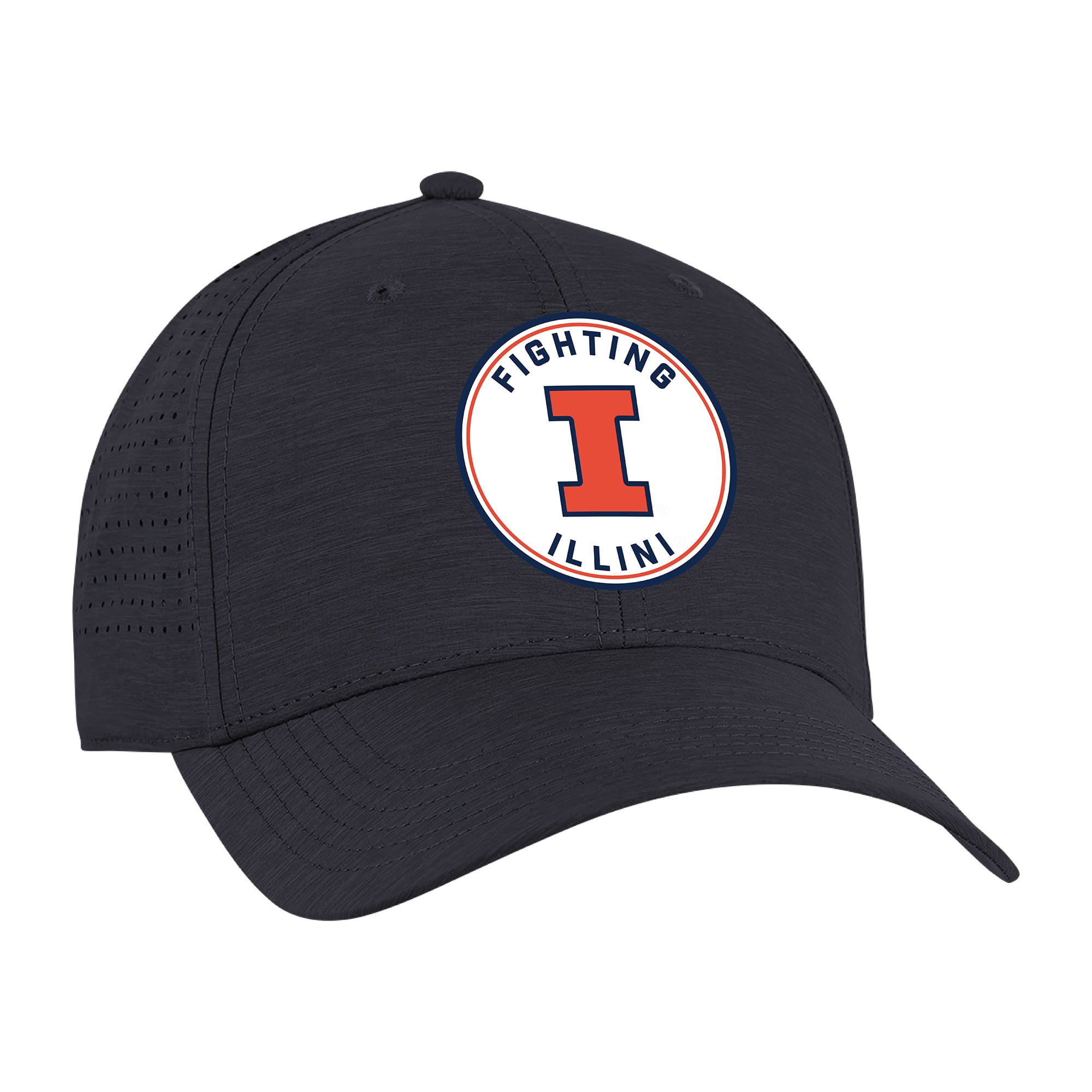Unisex Ahead  Navy Illinois Fighting Illini Brezo Adjustable Hat