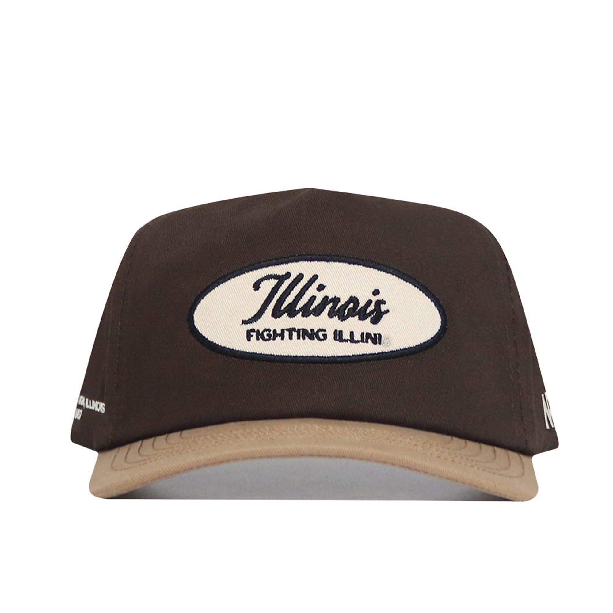 Casquette unisexe No Rivals marron Illinois Fighting Illini neutre ajustable