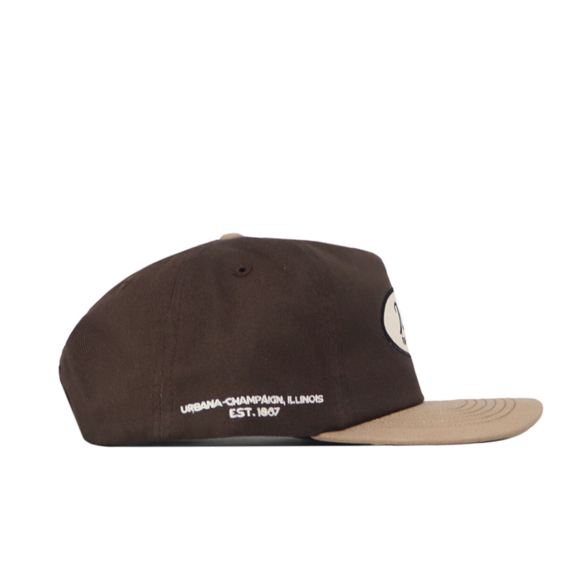Casquette unisexe No Rivals marron Illinois Fighting Illini neutre ajustable