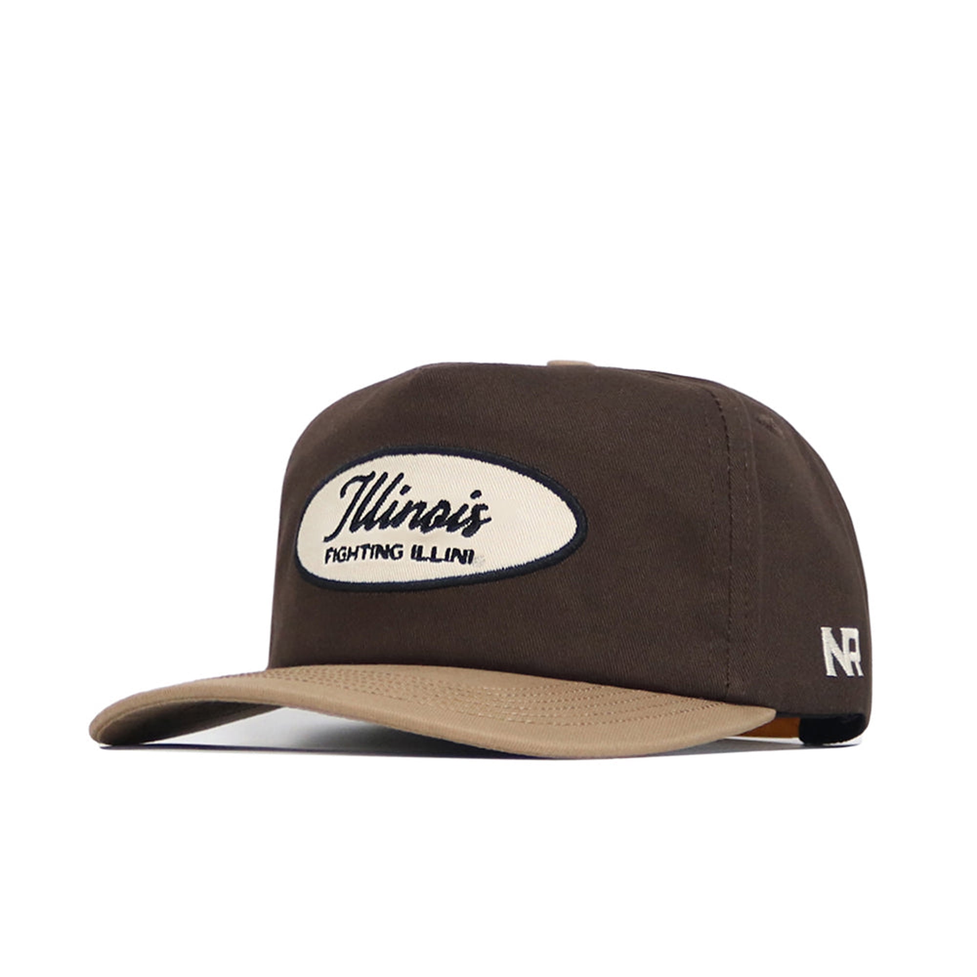 Casquette unisexe No Rivals marron Illinois Fighting Illini neutre ajustable