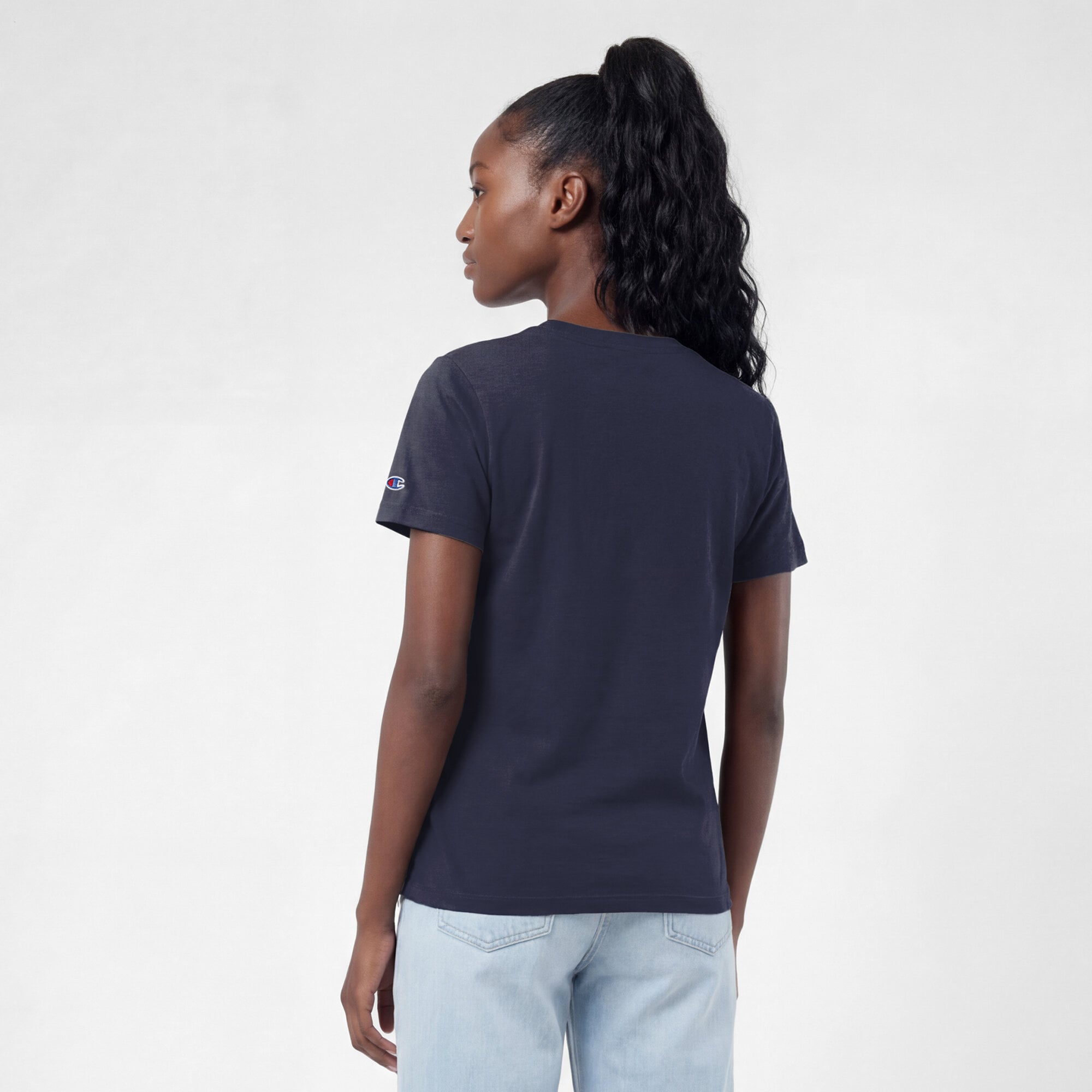 Women's Champion Navy Illinois Fighting Illini Lifestyle T-Shirt