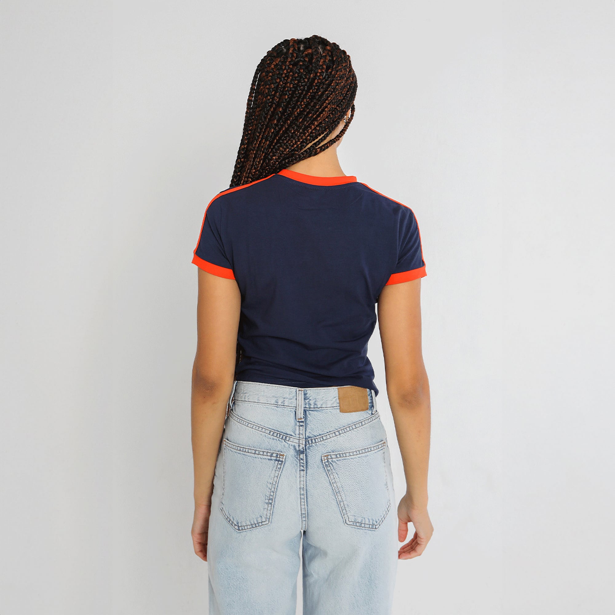 T-shirt bébé Hype and Vice Navy Illinois Fighting Illini à motif gardien de but