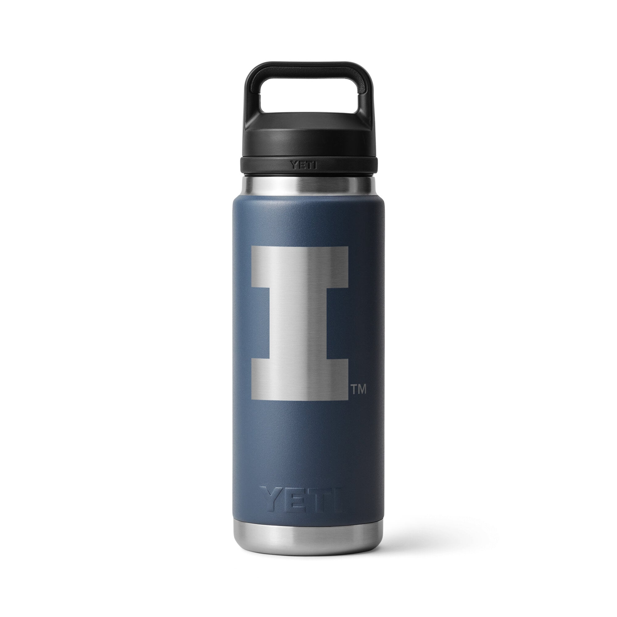 YETI Illinois Fighting Illini 26oz. Rambler Chug Water Bottle