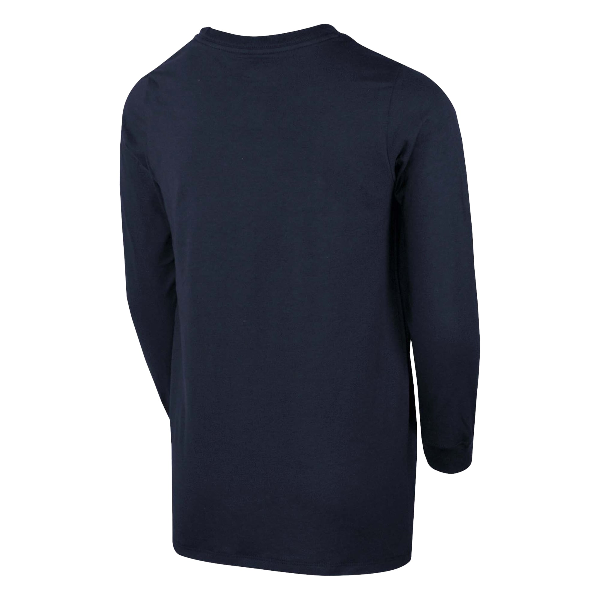 Youth Nike Navy Illinois Fighting Illini Arched Core Long Sleeve T-Shirt