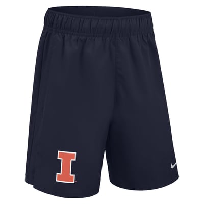 Illinois Fighting Illini Nike Youth Challenger Dri-FIT Shorts - Navy