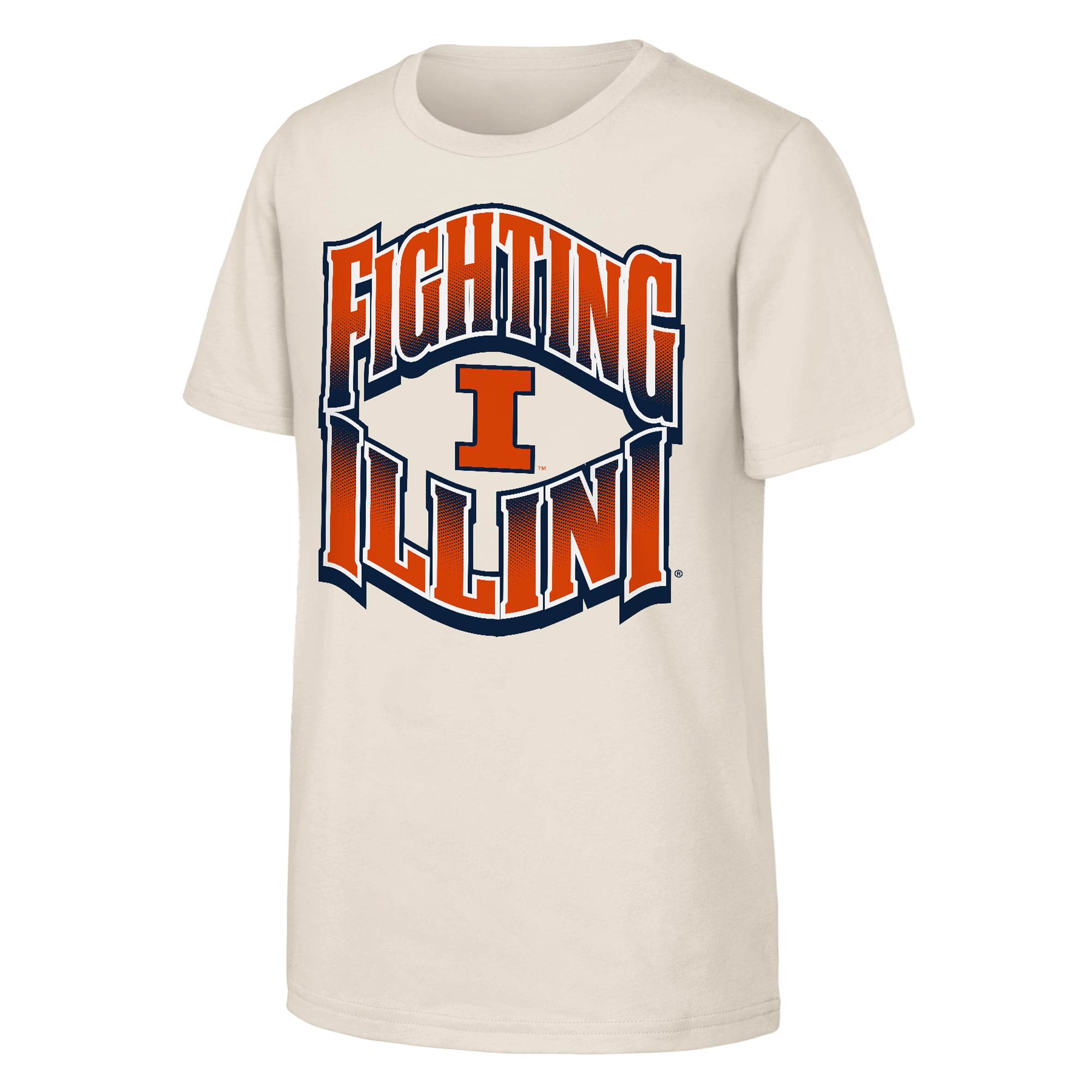 Youth Outerstuff Natural Illinois Fighting Illini Collegiate T-Shirt
