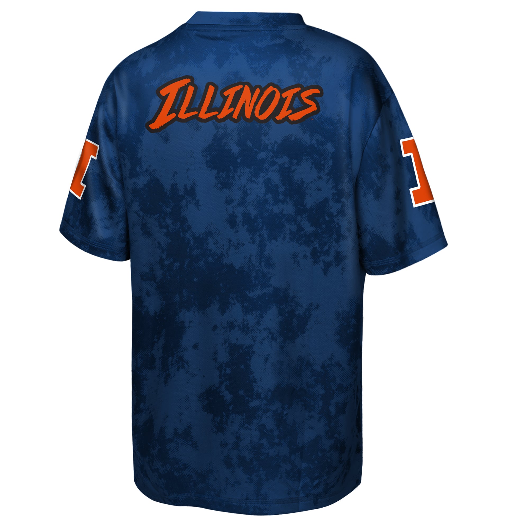 T-shirt sublimé Outerstuff bleu marine Illinois Fighting Illini Off-Side pour jeunes