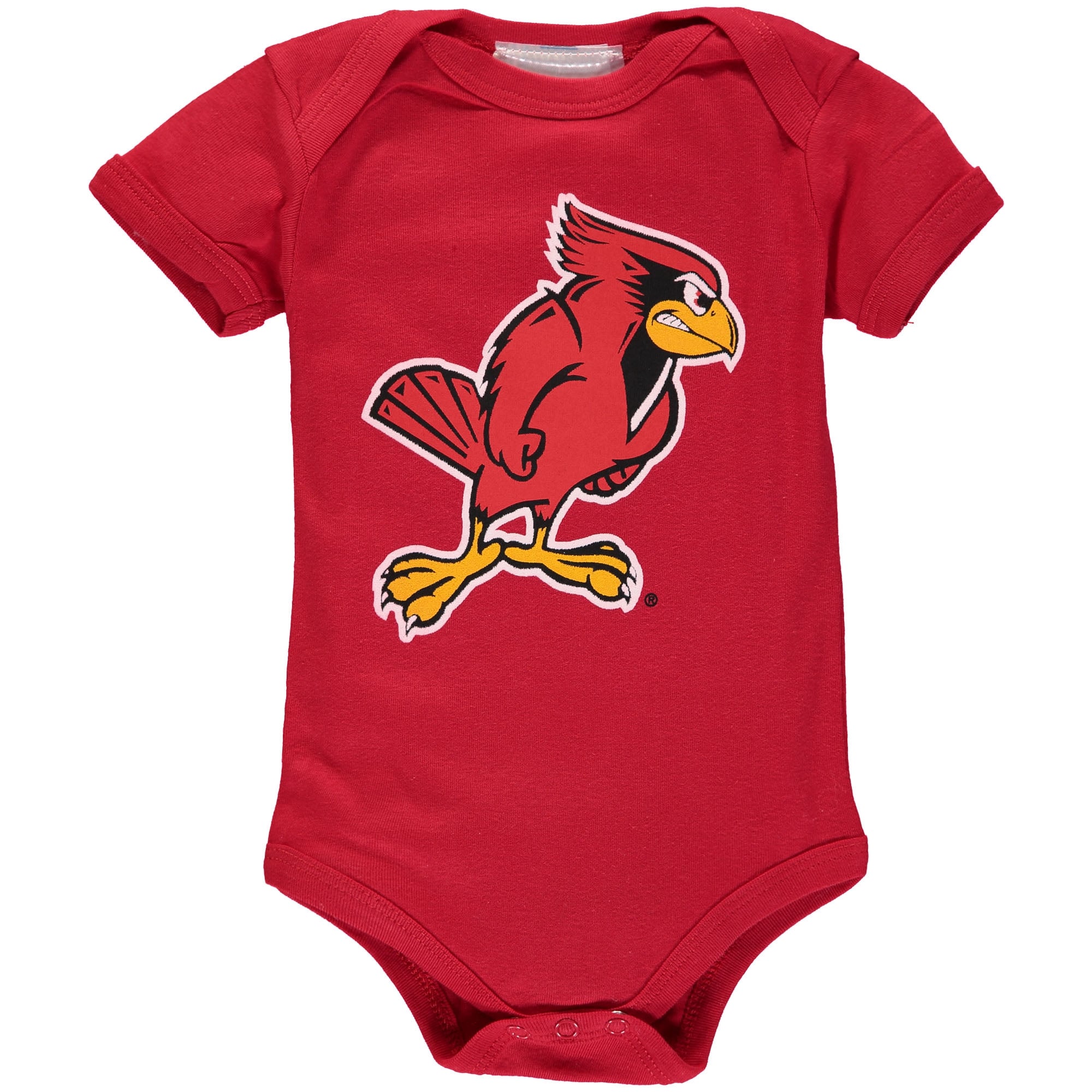 Body bébé Two Feet Ahead rouge Illinois State Redbirds avec grand logo