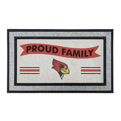 Illinois State Redbirds Jardine 18" x 30" Proud Family Doormat