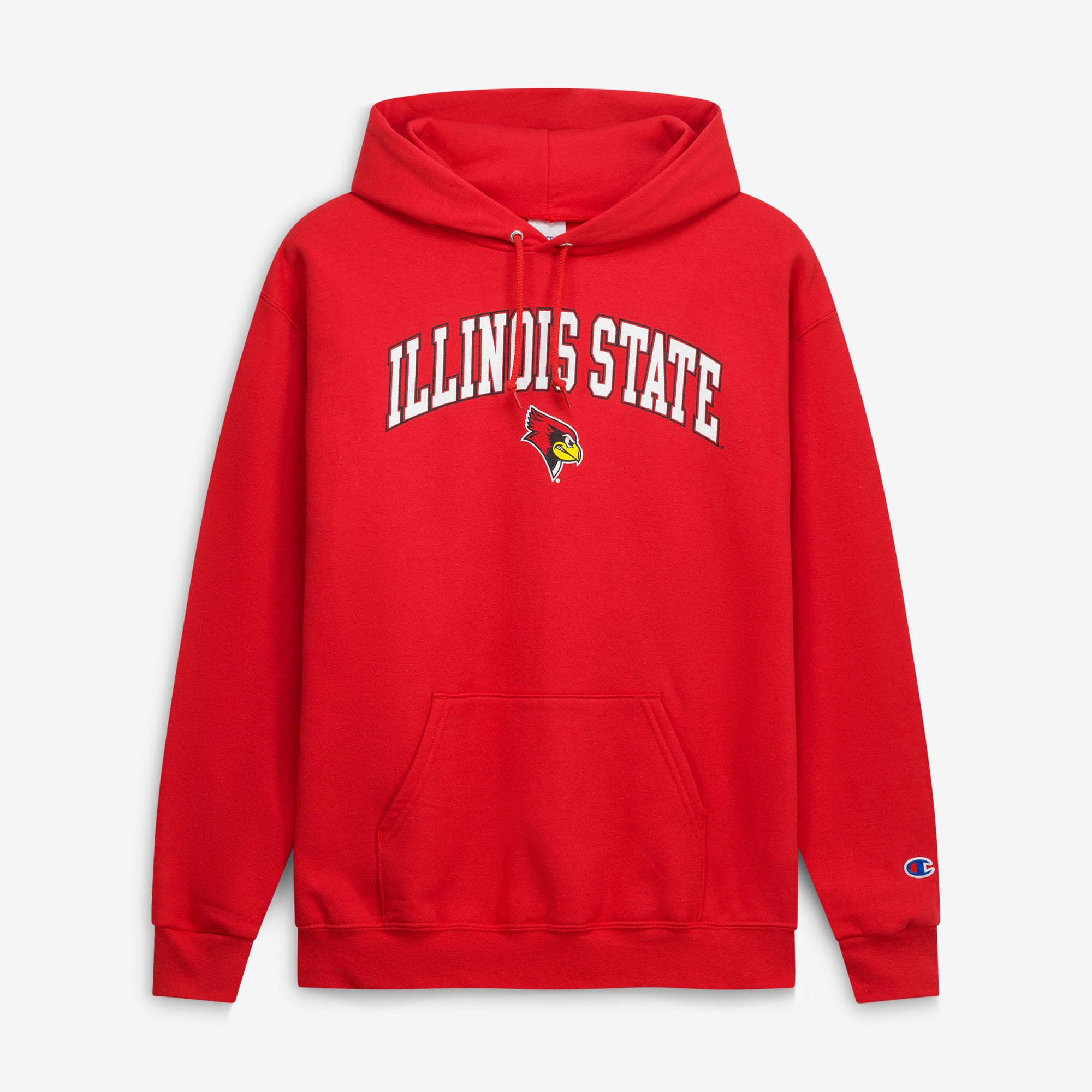 Sweat à capuche Champion rouge Illinois State Redbirds Powerblend pour homme