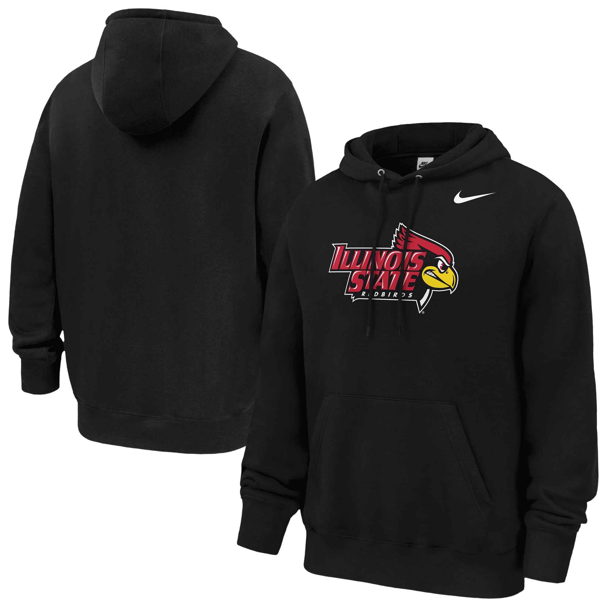 Sweat à capuche polaire Nike Redbirds Club noir pour homme
