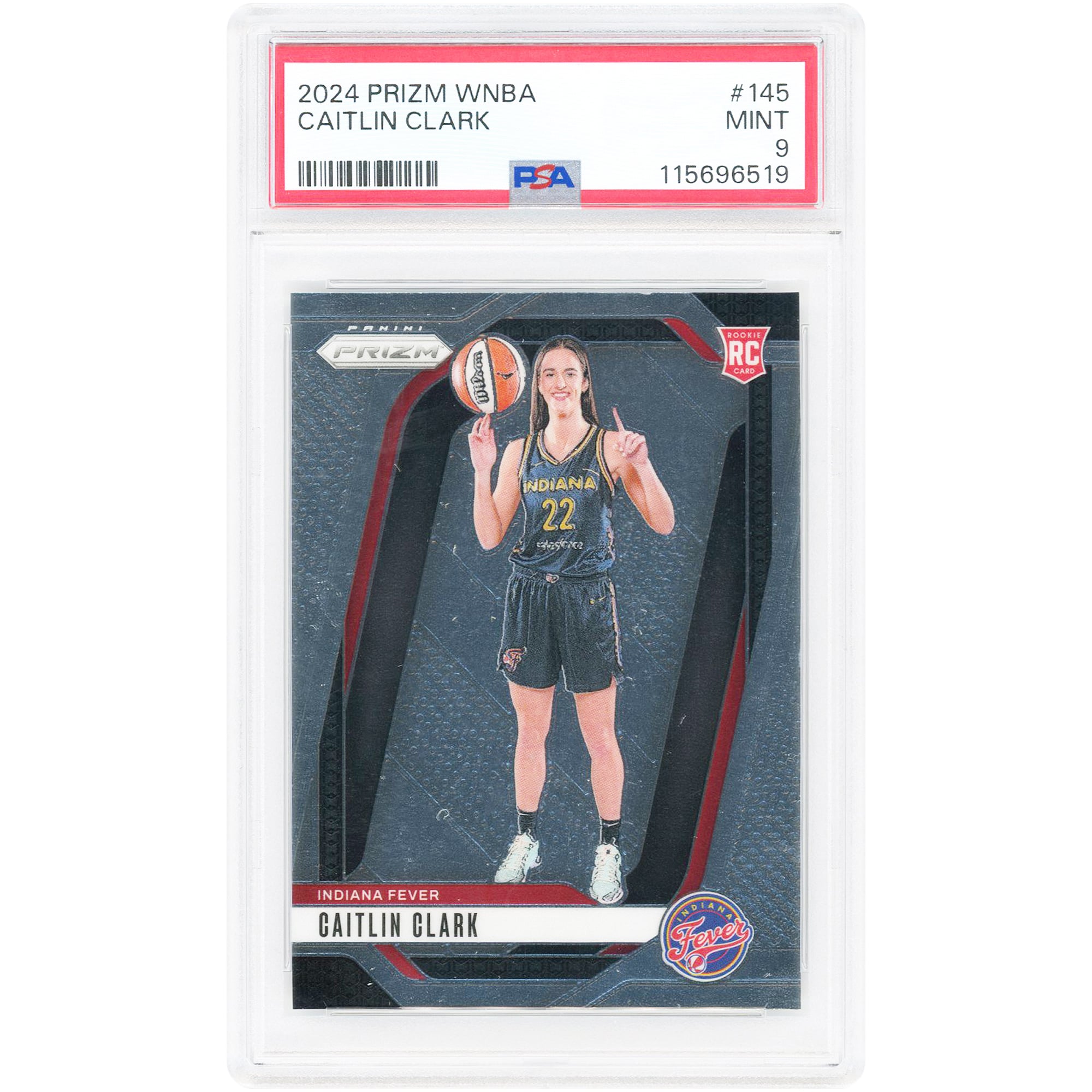 Caitlin Clark Indiana Fever 2024 Panini Prizm WNBA #145 PSA ...