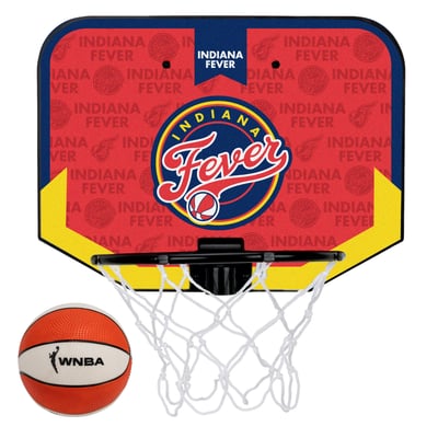 Indiana Fever Franklin Sports Mini Over-the-Door Basketball Hoop Set