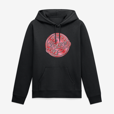 Indiana Fever Big & Tall Metallic Mascot Hoodie - Black