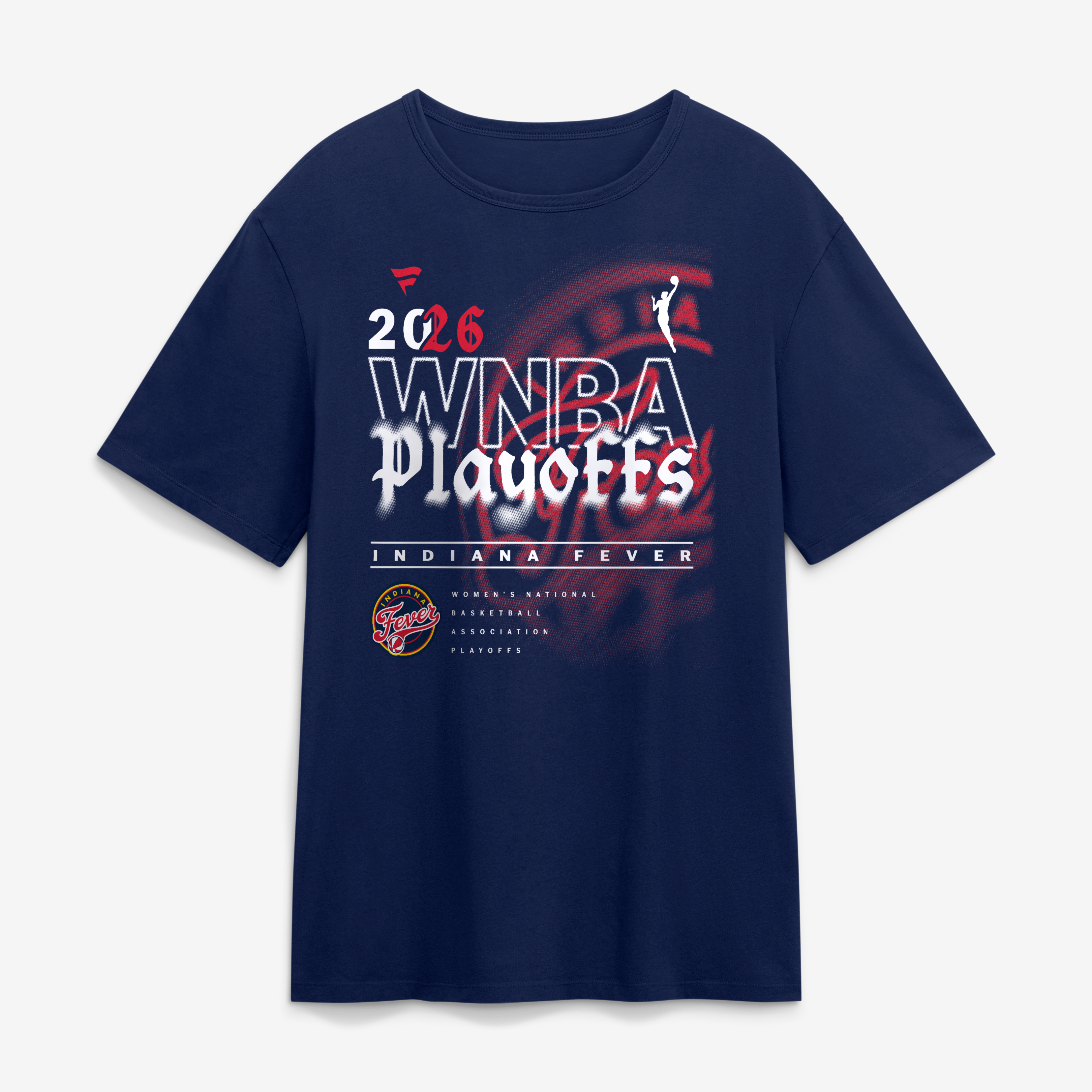 T-shirt homme Fanatics Navy Indiana Fever Playoffs WNBA 2026