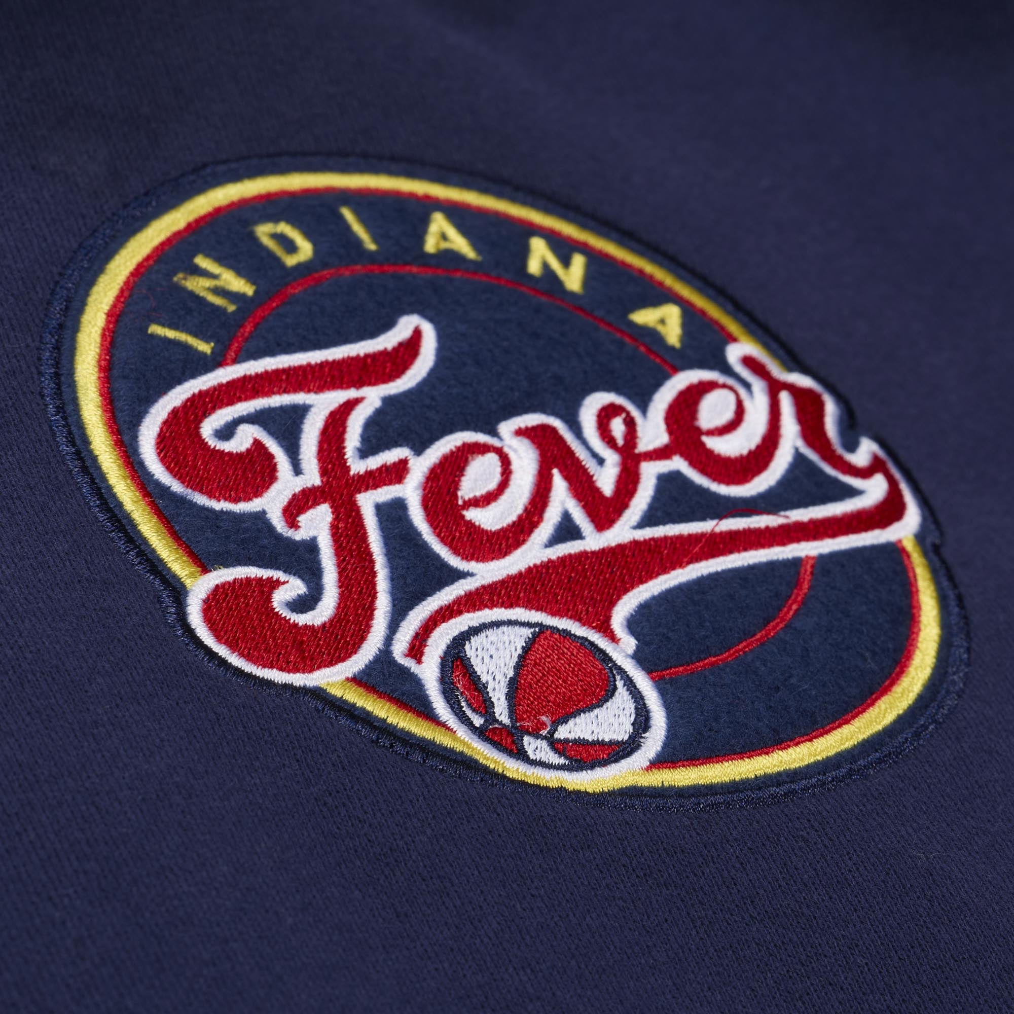 Men's Mitchell & Ness  Navy Indiana Fever Fleece Hoodie