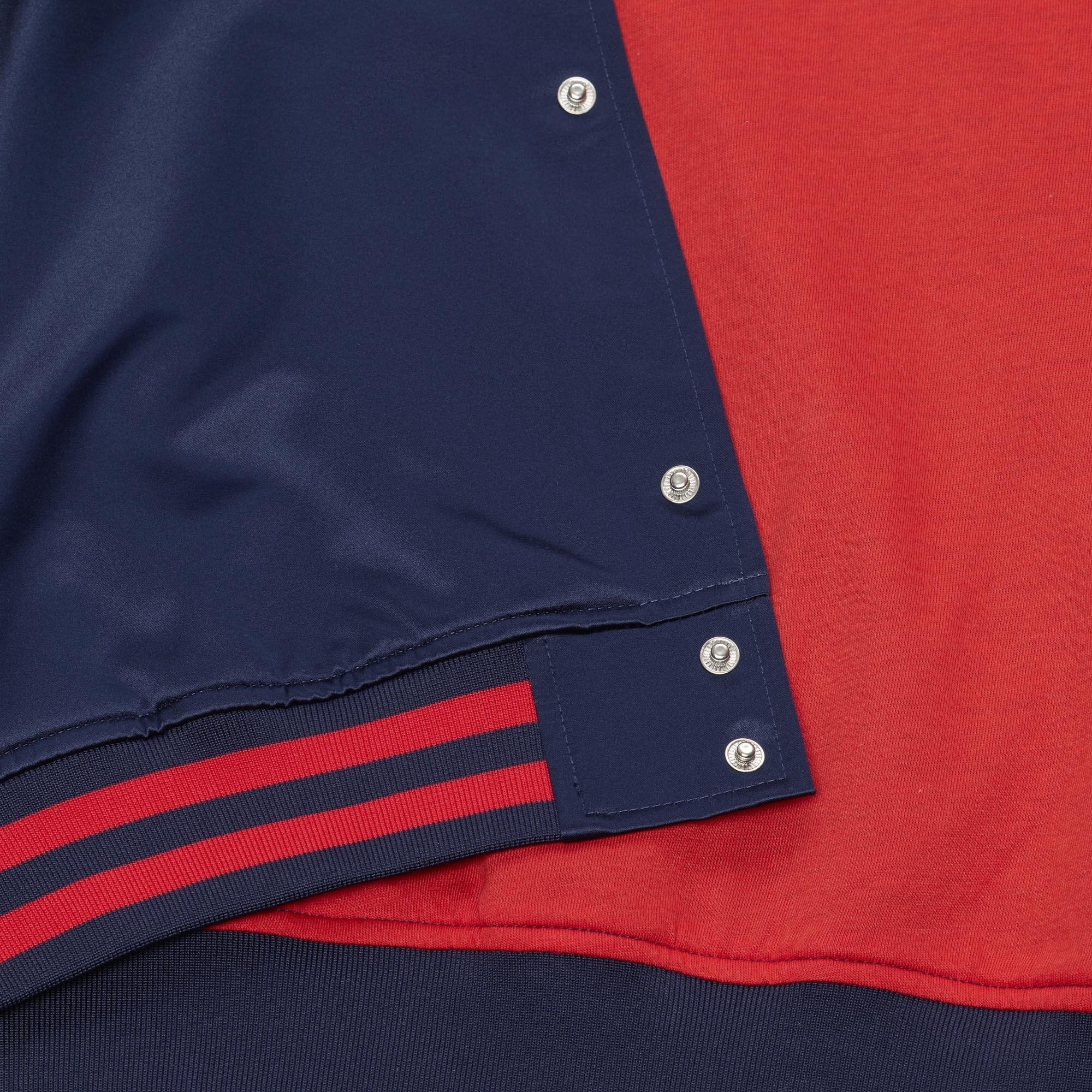 Men's Mitchell & Ness Navy Indiana Fever Lightweight Satin Jacket