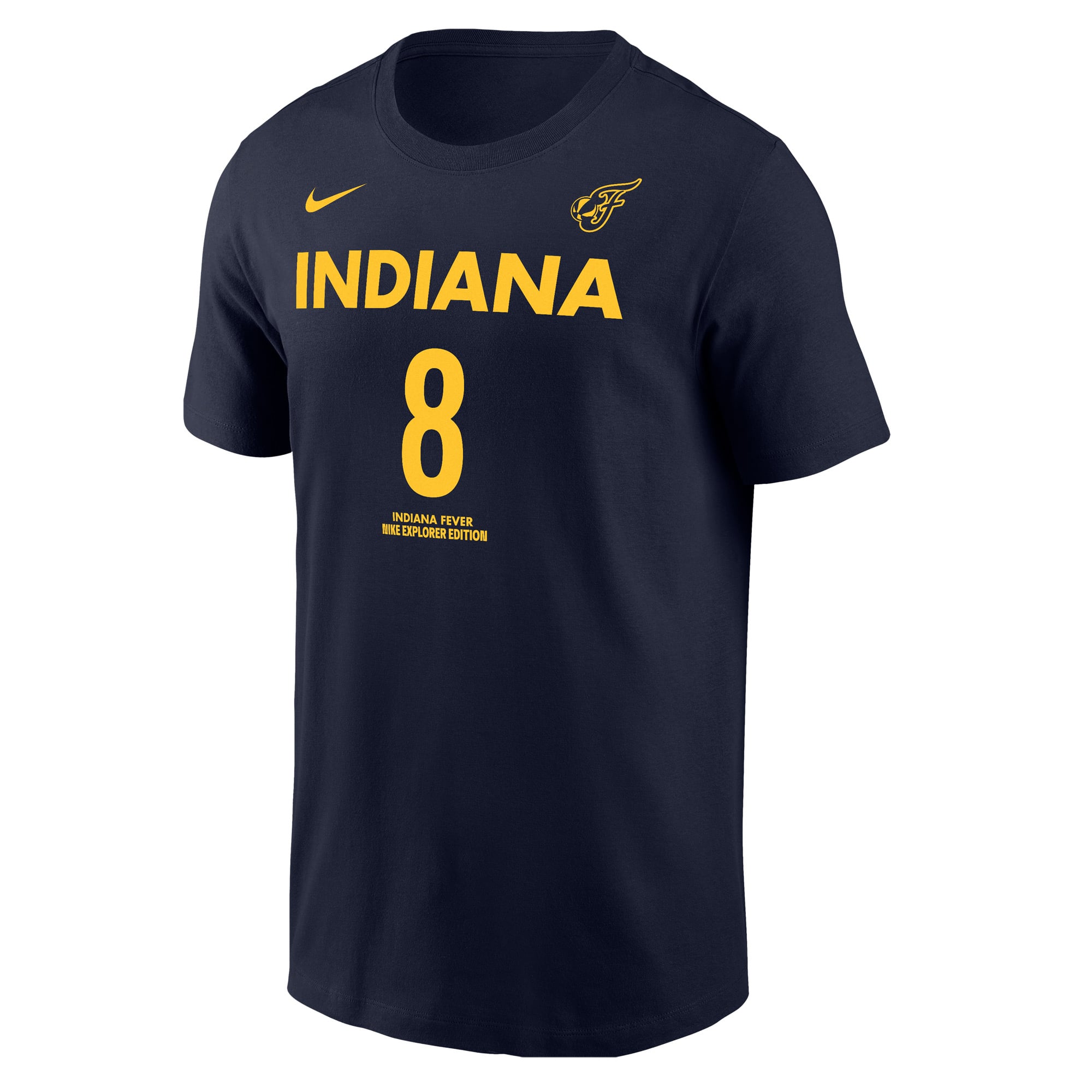 Men's Nike Sophie Cunningham Navy Indiana Fever Explorer Name & Number T-Shirt