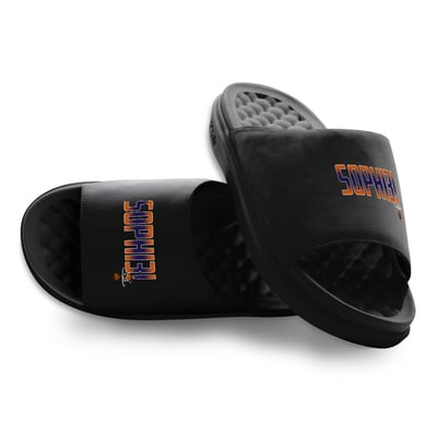 Sophie Cunningham Indiana Fever ISlide Unisex Wordmark Motive Slide Sandals - Black