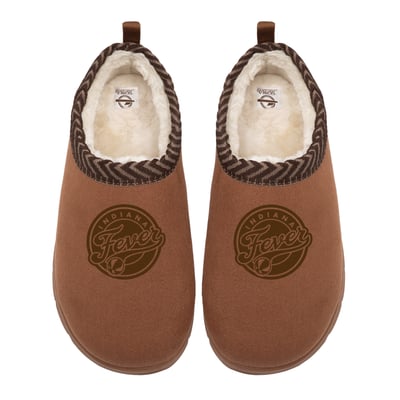 Indiana Fever ISlide Unisex Tonal Logo Mission Slippers - Tan

