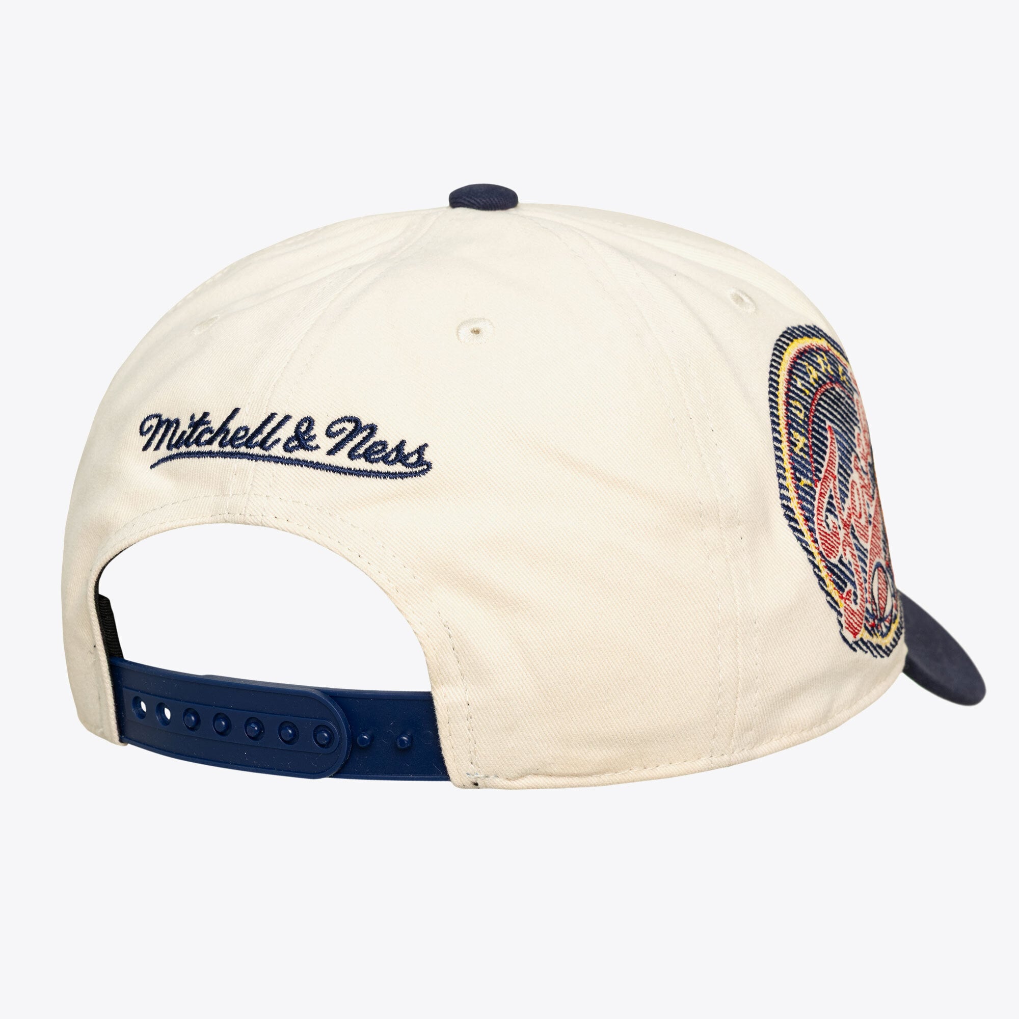 Unisex Mitchell & Ness Cream Indiana Fever Big Time Pro Crown Snapback Hat