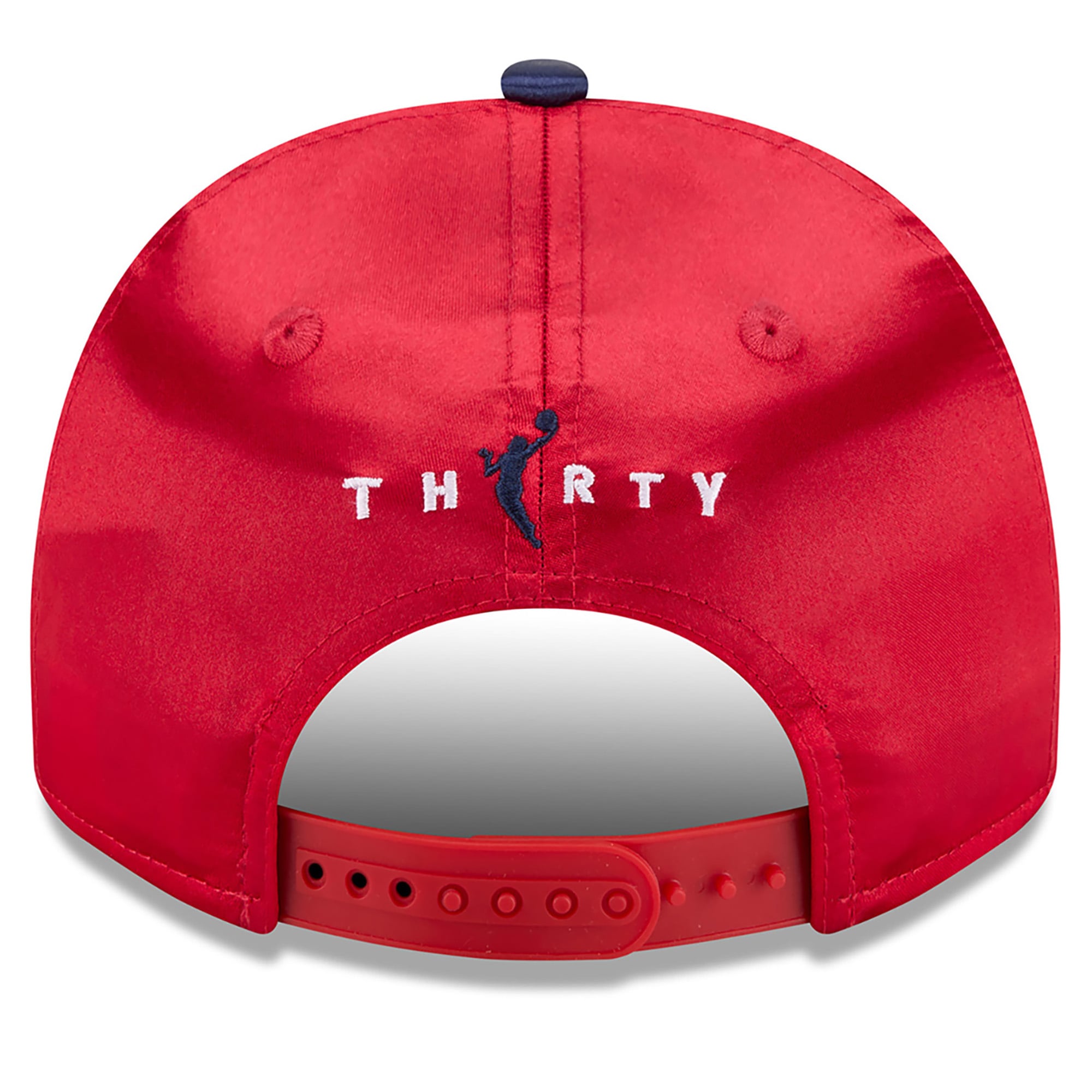Unisex New Era Red/Navy Indiana Fever 2026 WNBA Draft Satin A-Frame 9FIFTY Adjustable Hat
