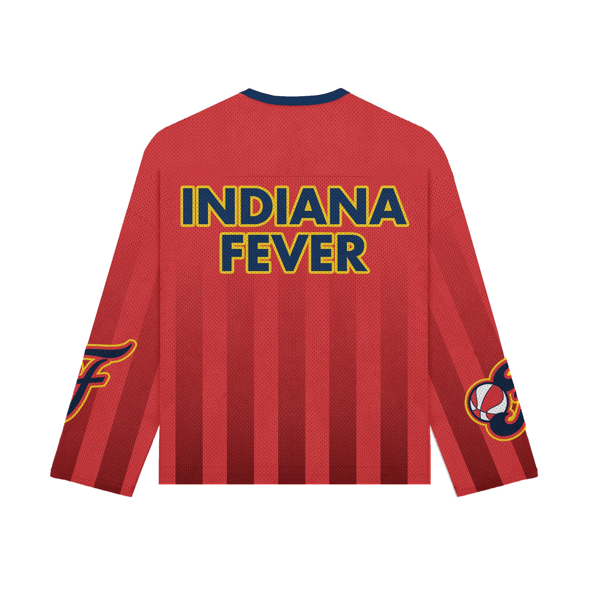 Unisex Playa Society Red Indiana Fever Hockey Fashion Jersey