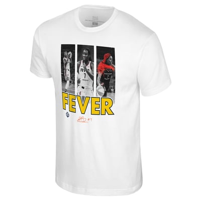 Aliyah Boston Indiana Fever Stadium Essentials Unisex Team Player Hustle T-Shirt - White