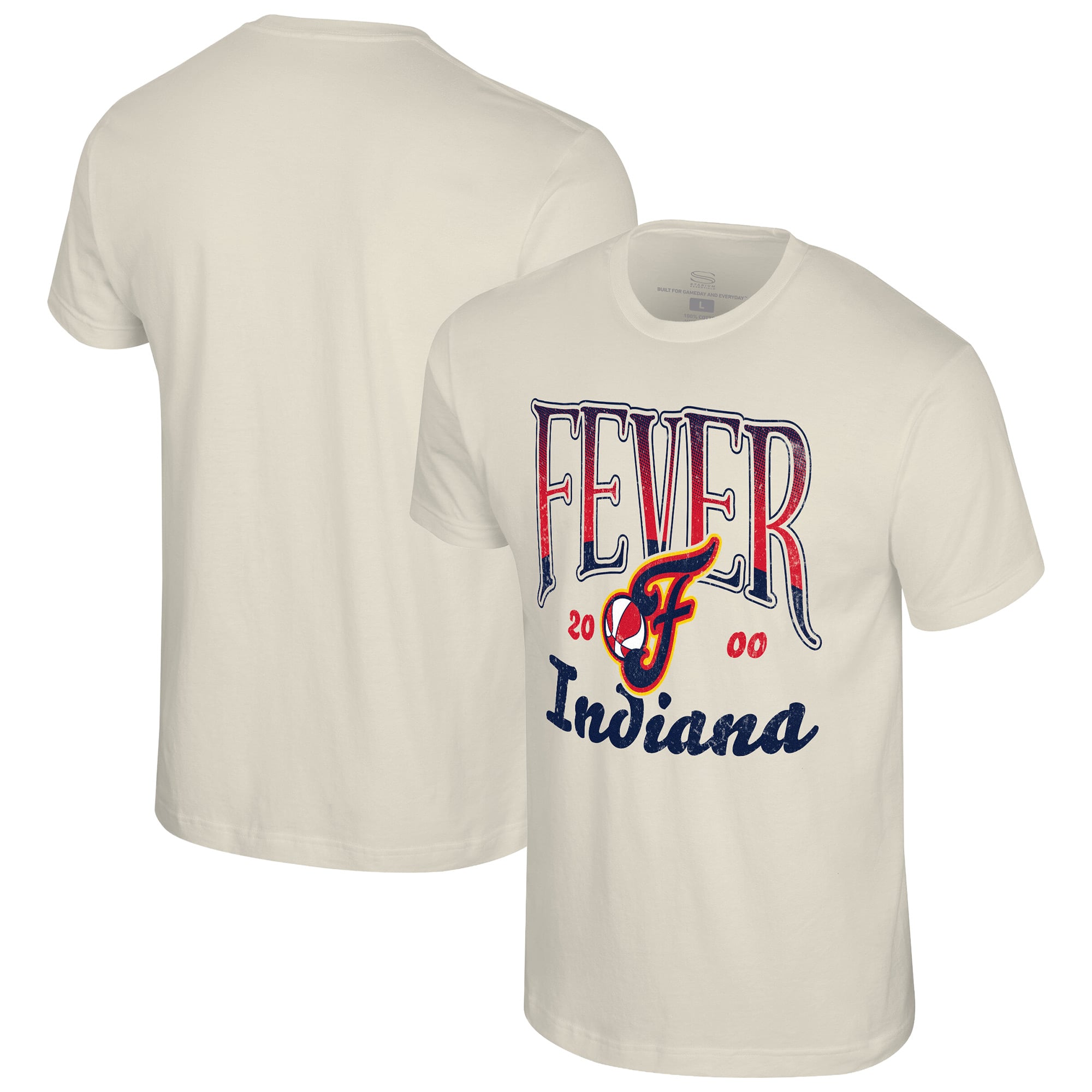 Unisex Stadium Essentials Natural Indiana Fever Sky High T-Shirt