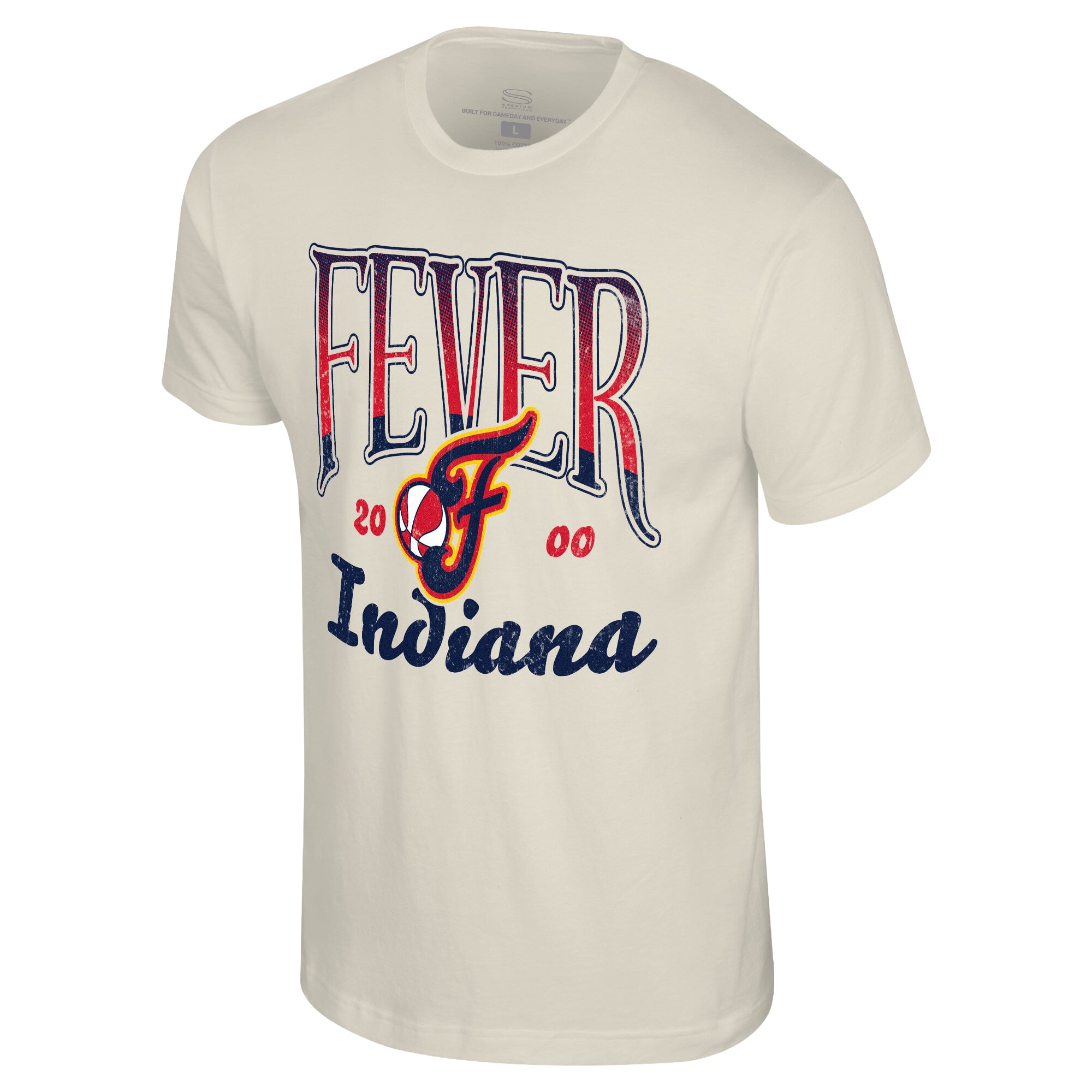 Unisex Stadium Essentials Natural Indiana Fever Sky High T-Shirt