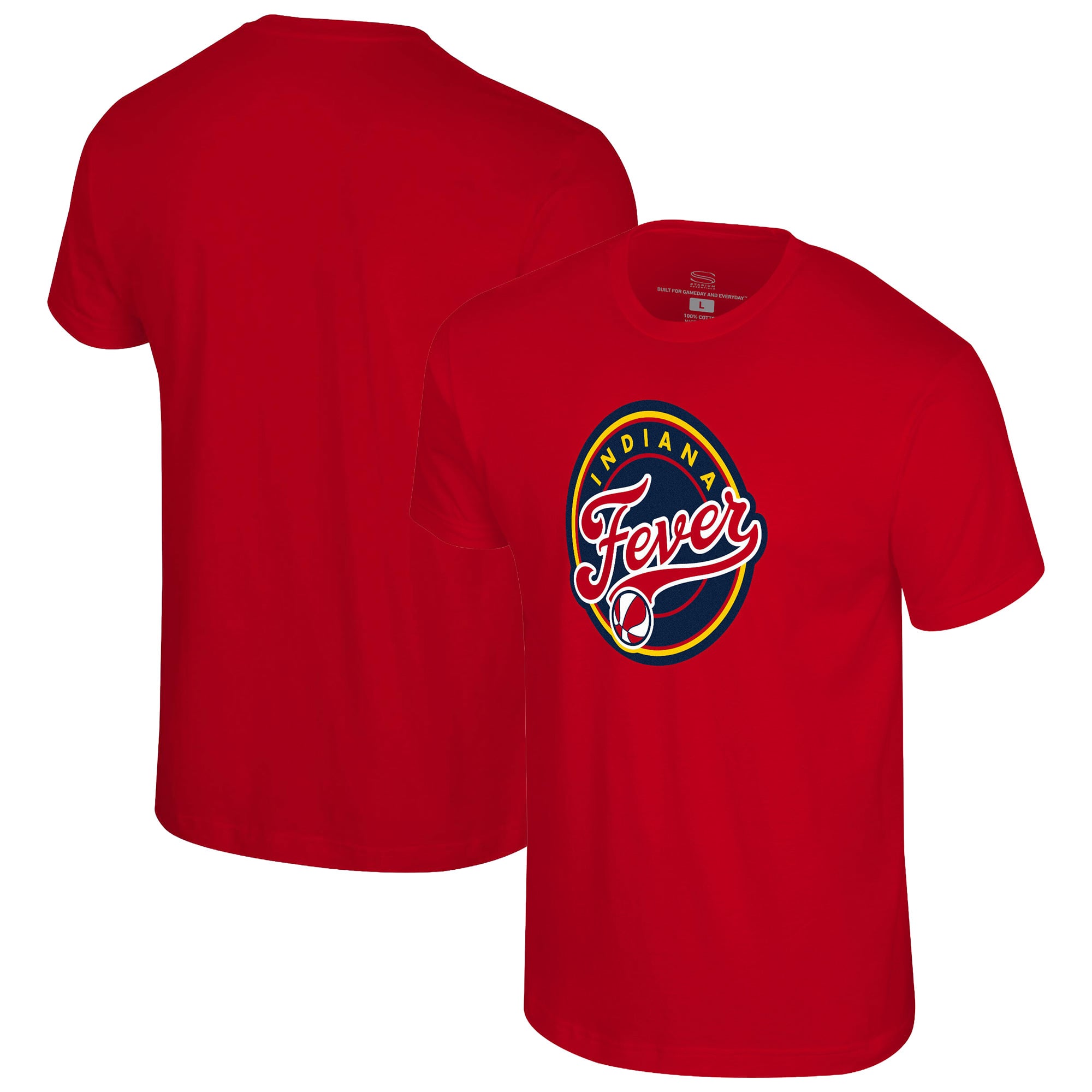 Unisex Stadium Essentials Red Indiana Fever Origins Color Logo T-Shirt