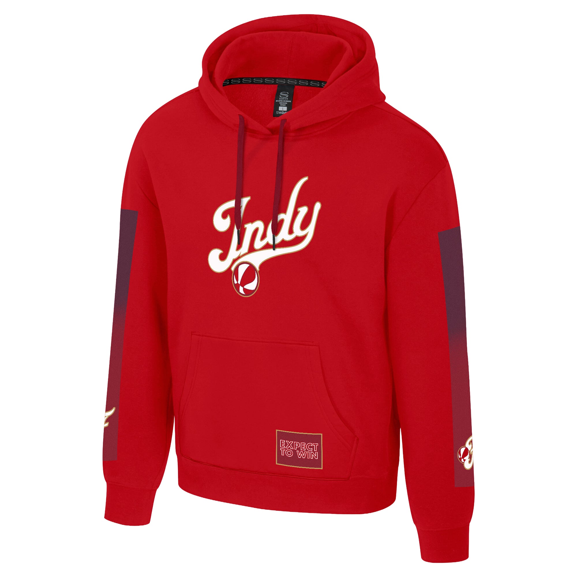 Unisex Stadium Essentials Red Indiana Fever Rebel Hoodie
