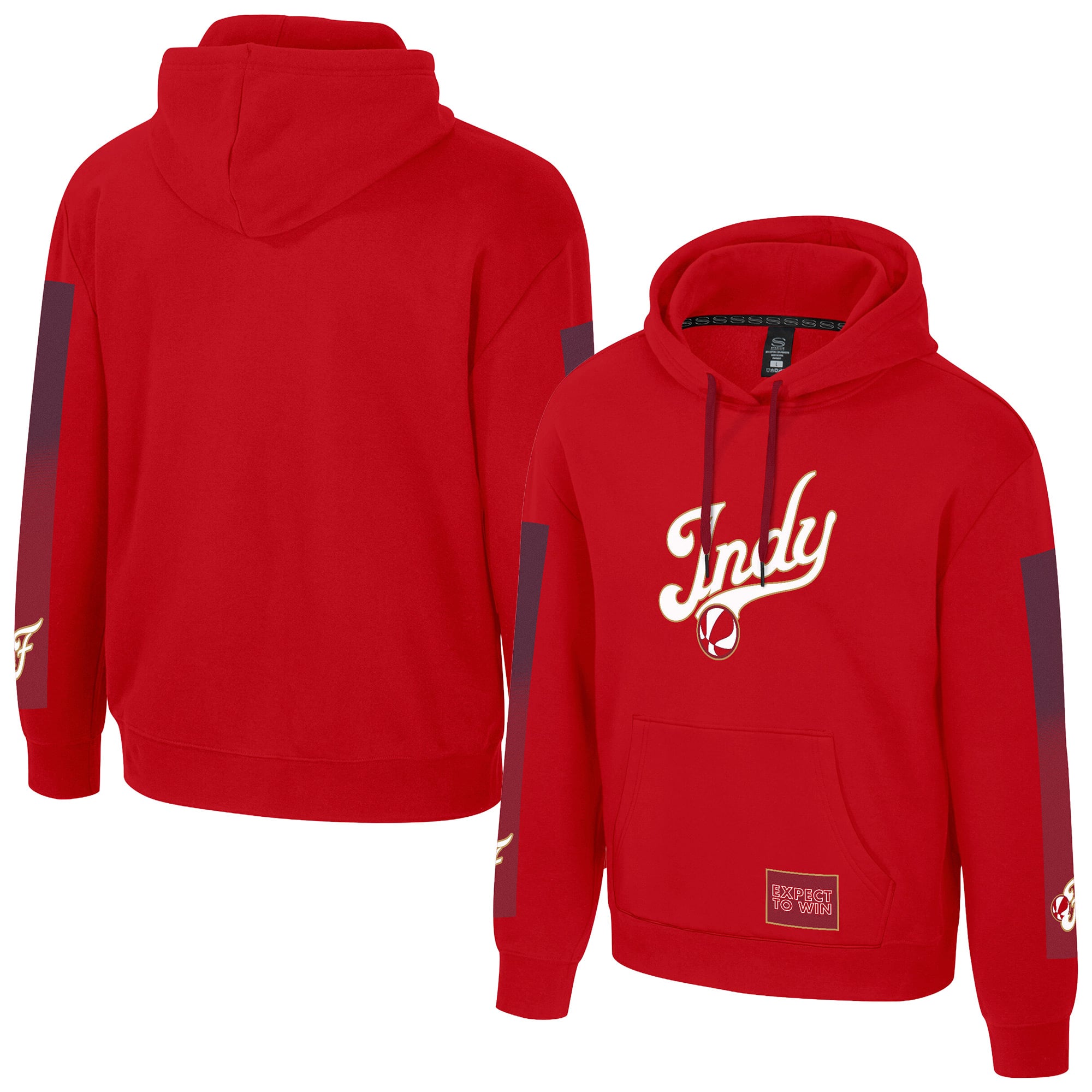 Unisex Stadium Essentials Red Indiana Fever Rebel Hoodie