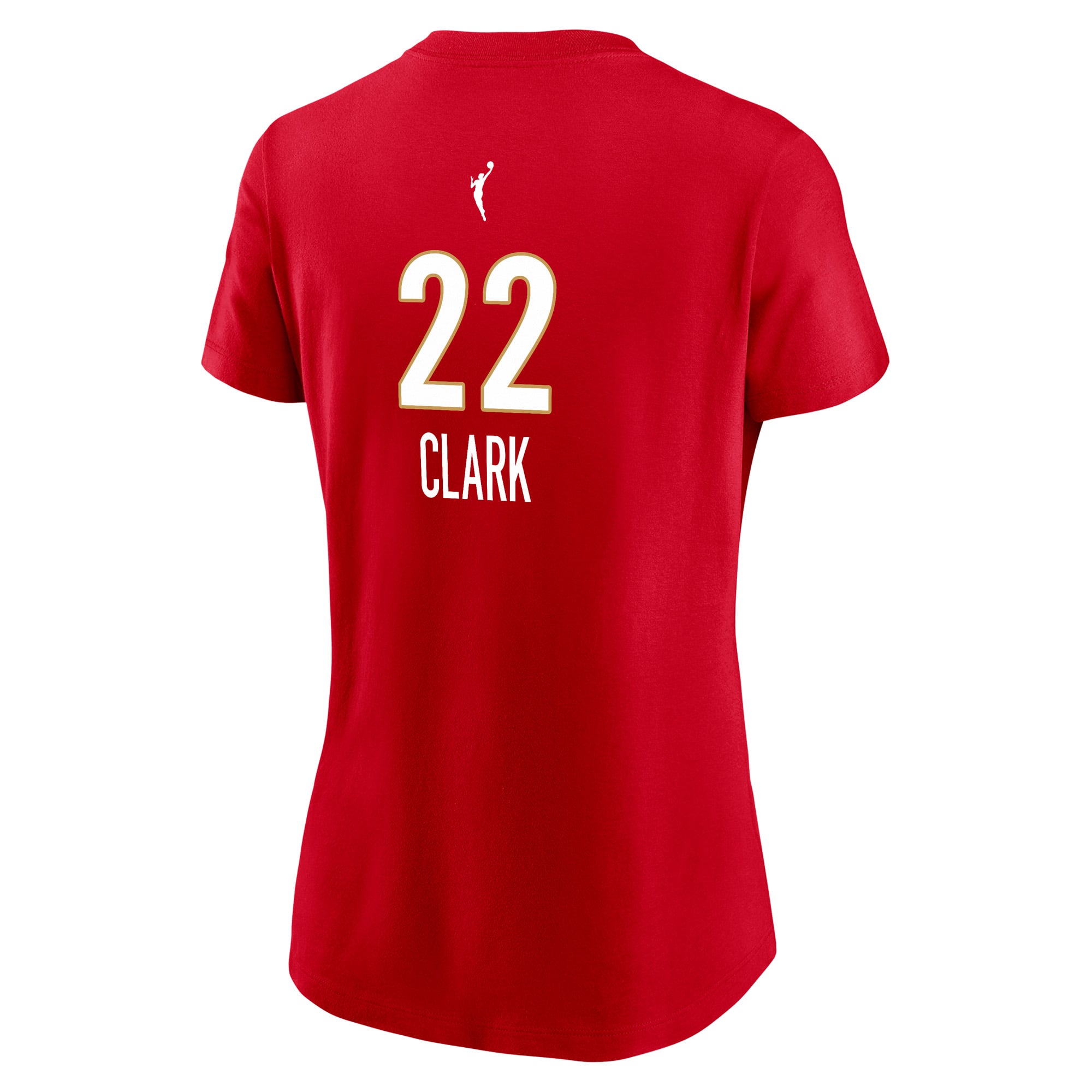 Women's Nike Caitlin Clark Red Indiana Fever Rebel Name & Number T-Shirt