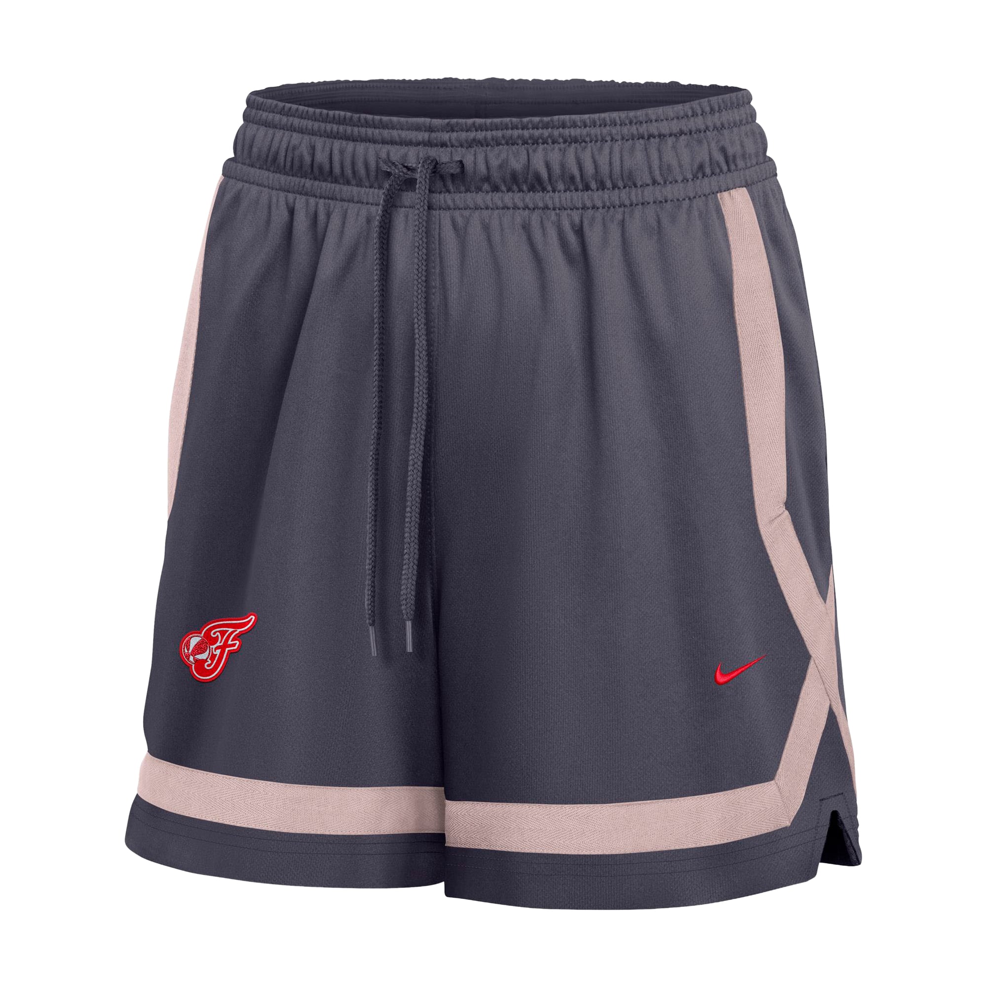 Short en polaire Nike Studio Indiana Fever pour femme, couleur anthracite