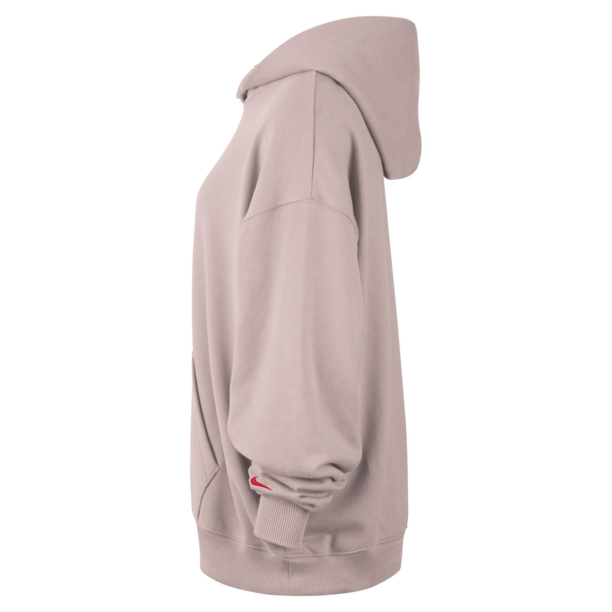 Sweat à capuche polaire Nike Studio rose clair Indiana Fever pour femme